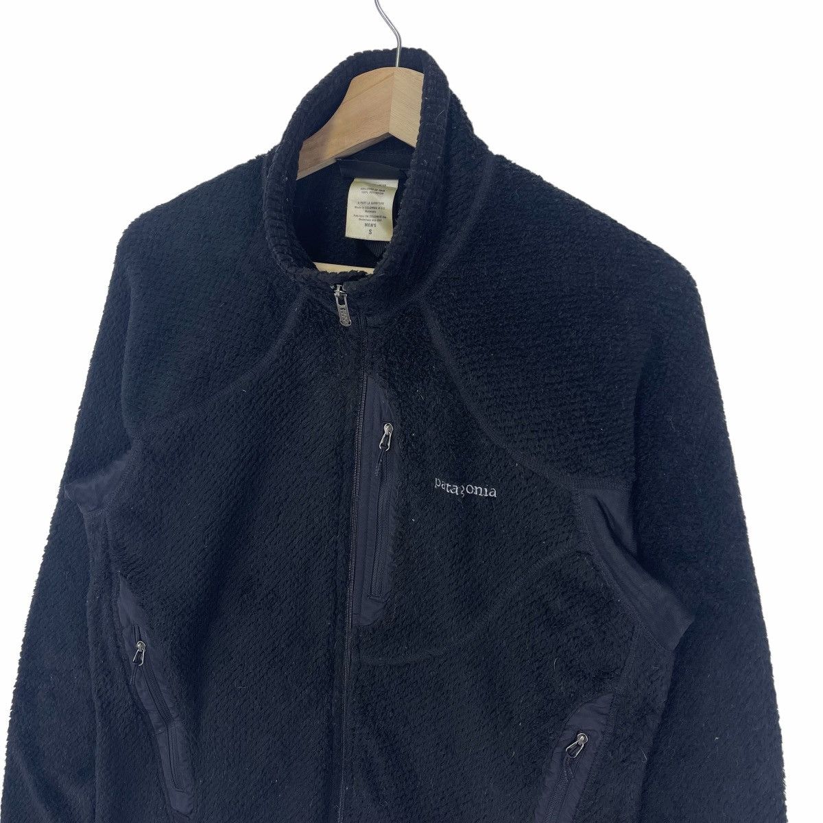 Patagonia × Polartec × Vintage 90’s Patagonia Black Polartec Fleece Jacket Size US M / EU 48-50 / 2 - 2 Thumbnail