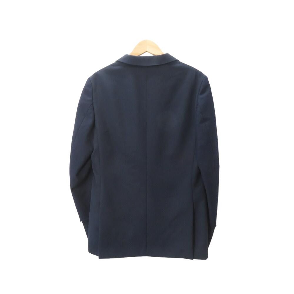 Comme des Garcons Homme Jacket Poly Wool Gabardine Tailored Navy Size US M / EU 48-50 / 2 - 2 Thumbnail