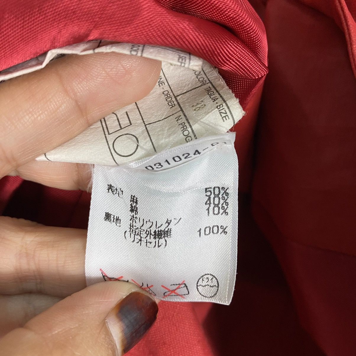 Barneys New York Barneys New York Long Coat Red Colour Size US M / EU 48-50 / 2 - 12 Thumbnail