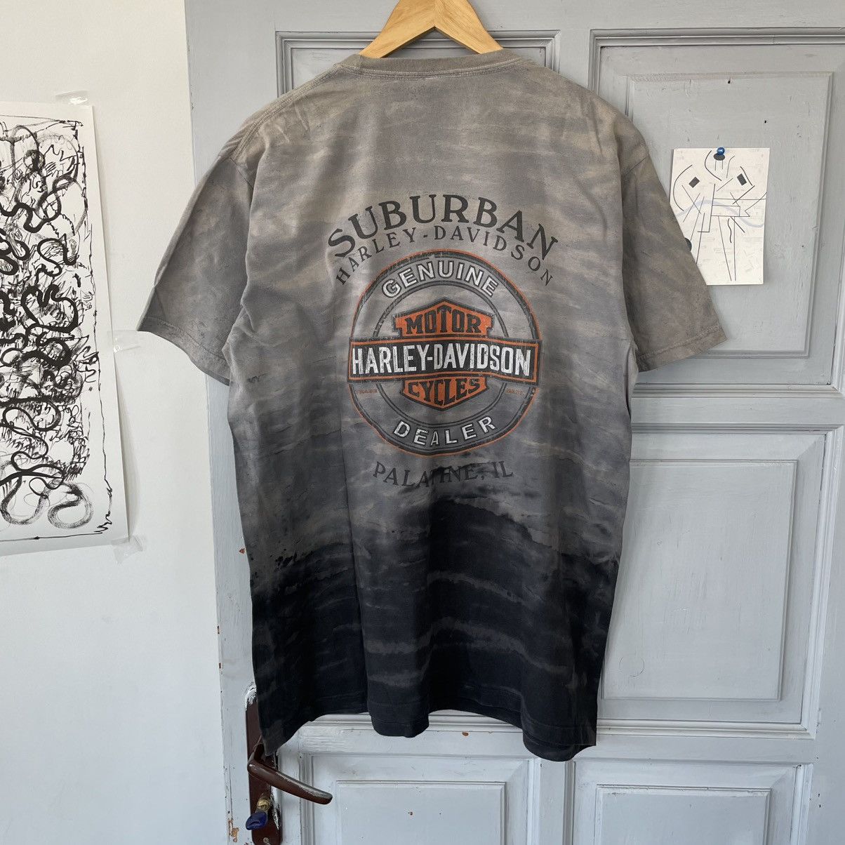 Harley Davidson × Vintage Vintage 2007 Harley Davidson Suburban T-shirt Size US XL / EU 56 / 4 - 6 Thumbnail