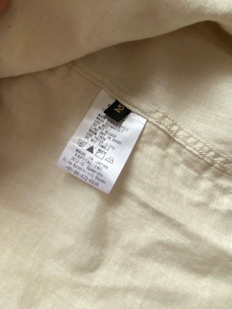 Kapital Kapital Linen Casual Jacket Size 2-2506 Size US M / EU 48-50 / 2 - 3 Thumbnail