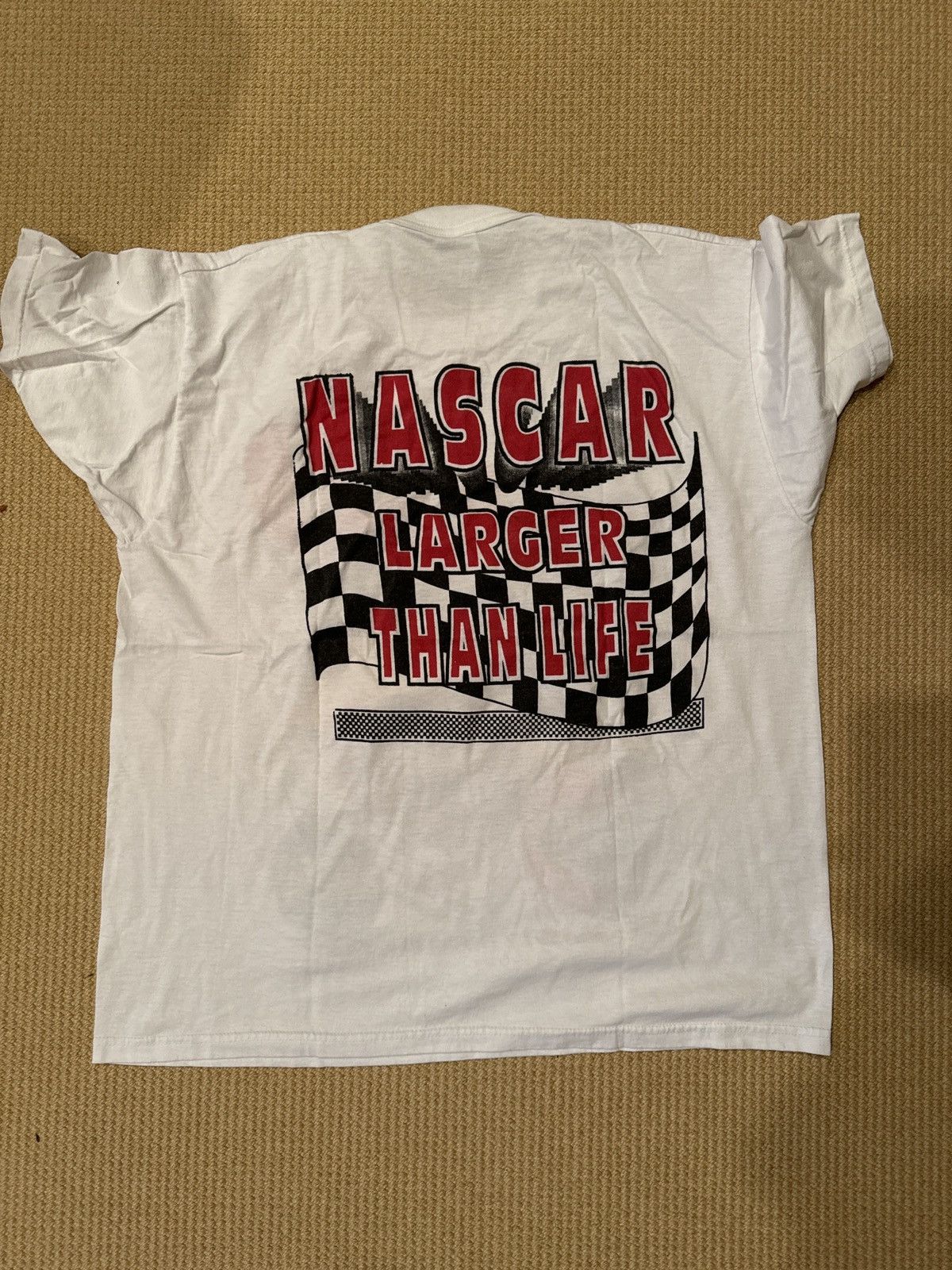 NASCAR Vintage NASCAR T shirt from 1997 Size US XL / EU 56 / 4 - 1 Thumbnail