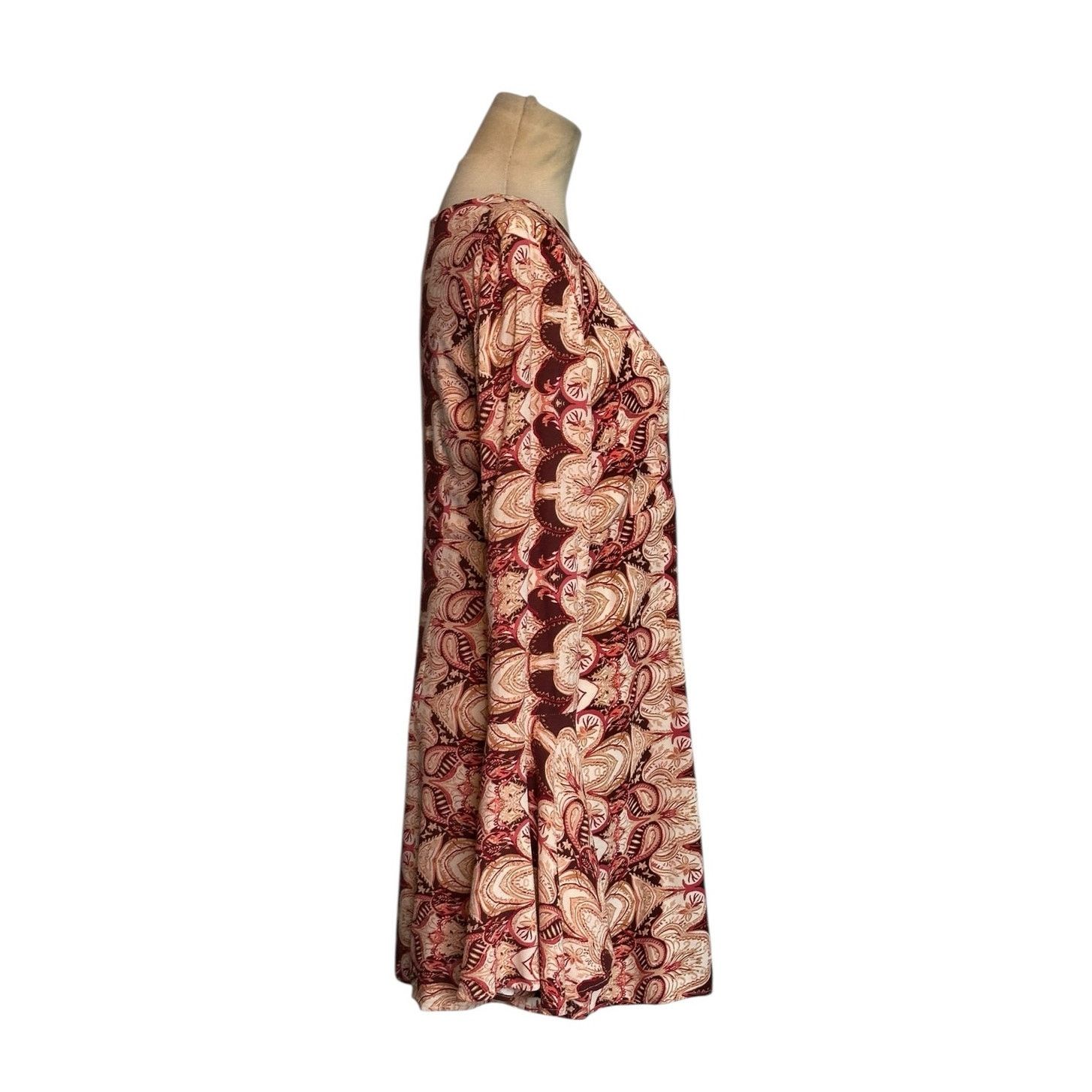 Free People Free people bell sleeves neck boho mini dress size 6 Size M / US 6-8 / IT 42-44 - 6 Thumbnail