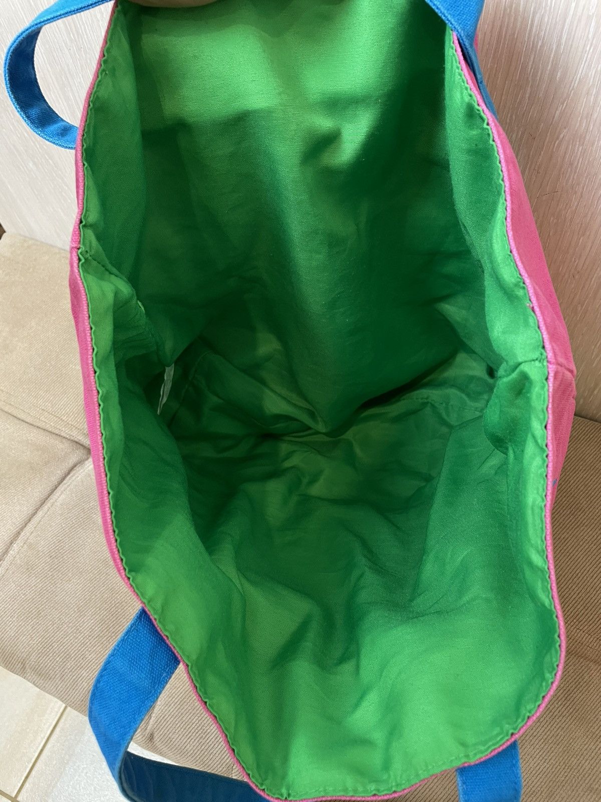 Designer × Polo Ralph Lauren × Ralph Lauren Vintage Polo Ralph Lauren Bucket Bag Beach Embroidered logo Size ONE SIZE - 10 Thumbnail