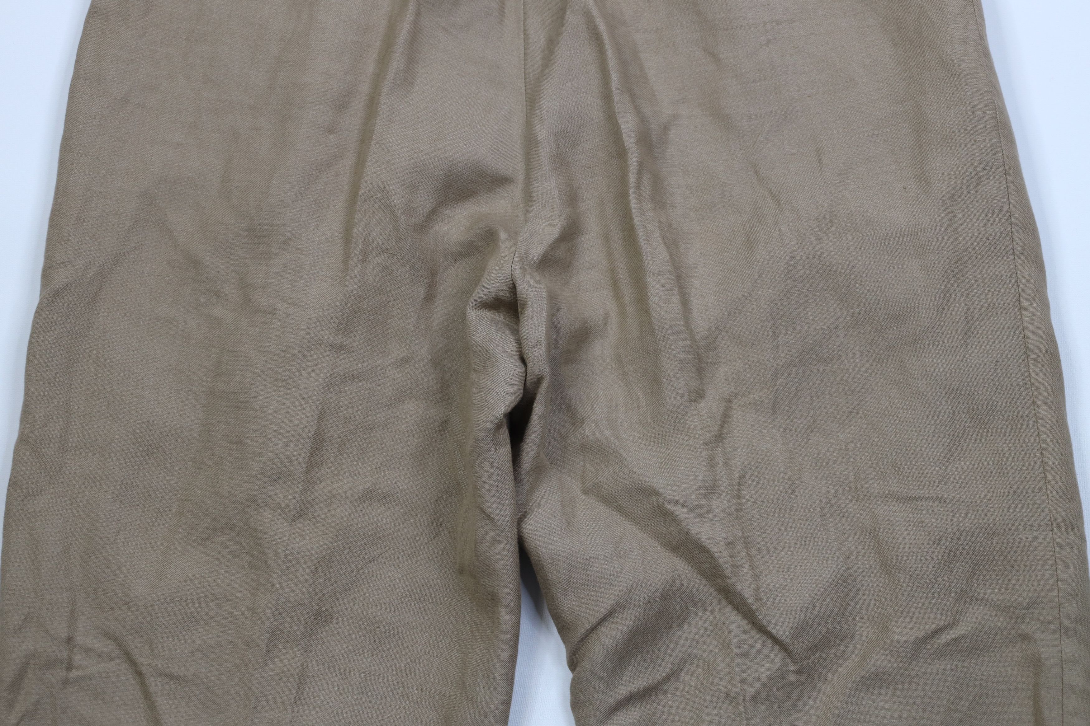 Vintage Vintage 90s Streetwear Linen Blend Wide Leg Chino Pants Size US 38 / EU 54 - 12 Thumbnail