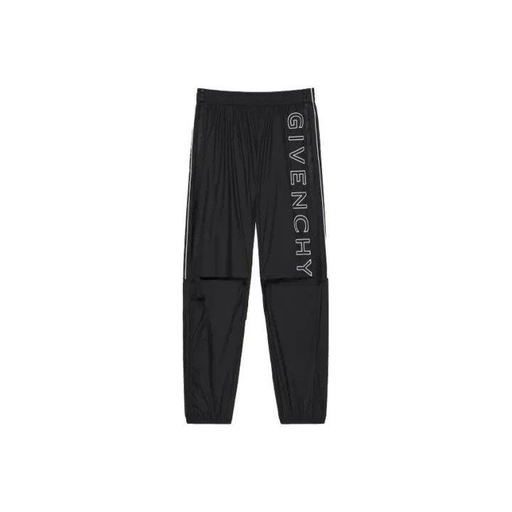 Givenchy Givenchy Logo Print Black Sports Joggers Size US 44 / EU 60 - 1 Thumbnail