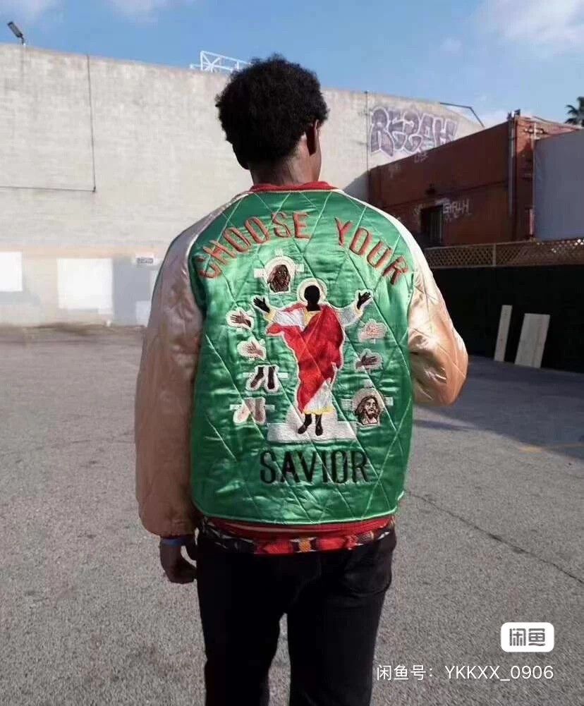 Saint Michael SAINT MICHAEL × DENIM TEARS 22SS Reversible Sukajan 99 New Size US XL / EU 56 / 4 - 8 Thumbnail