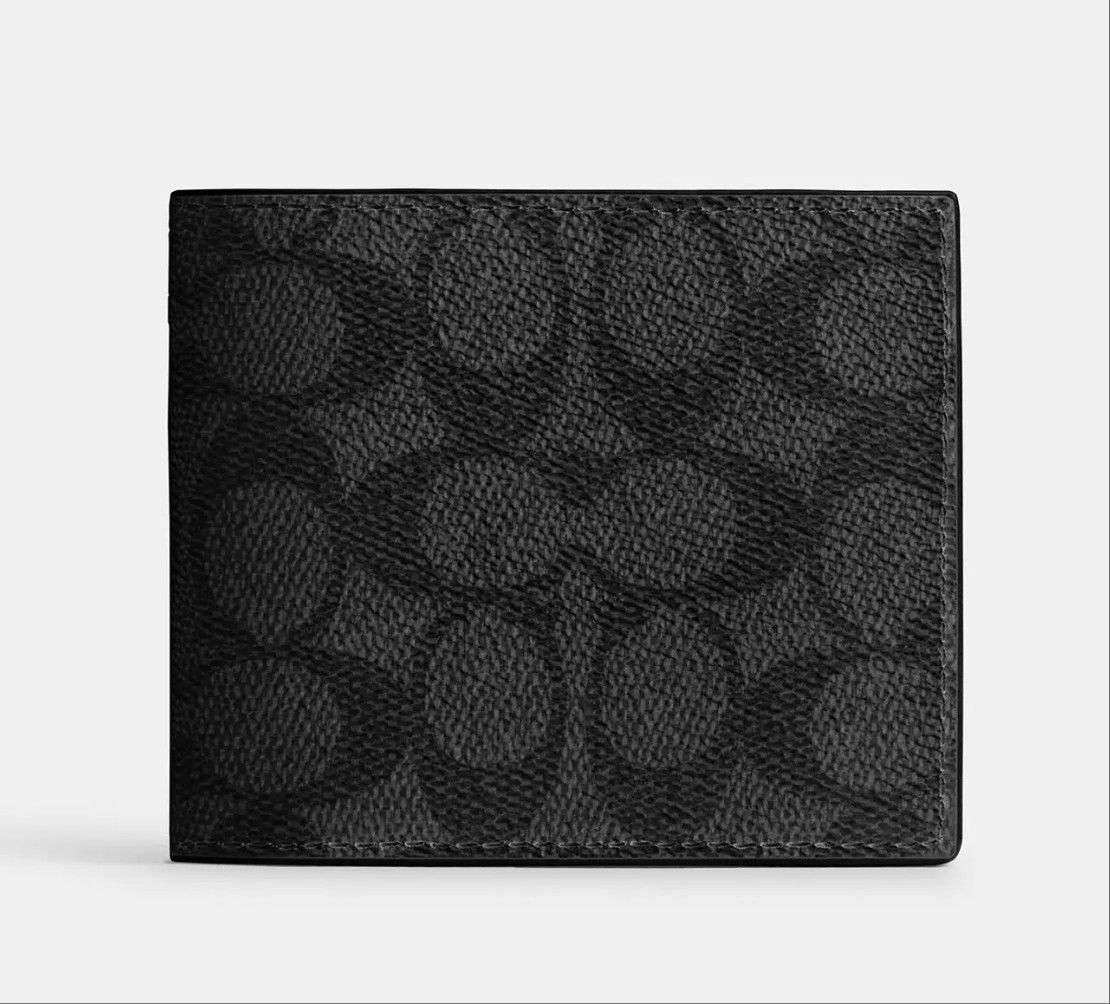 Coach Id Billfold Wallet In Signature Canvas CY394 Size ONE SIZE - 1 Thumbnail