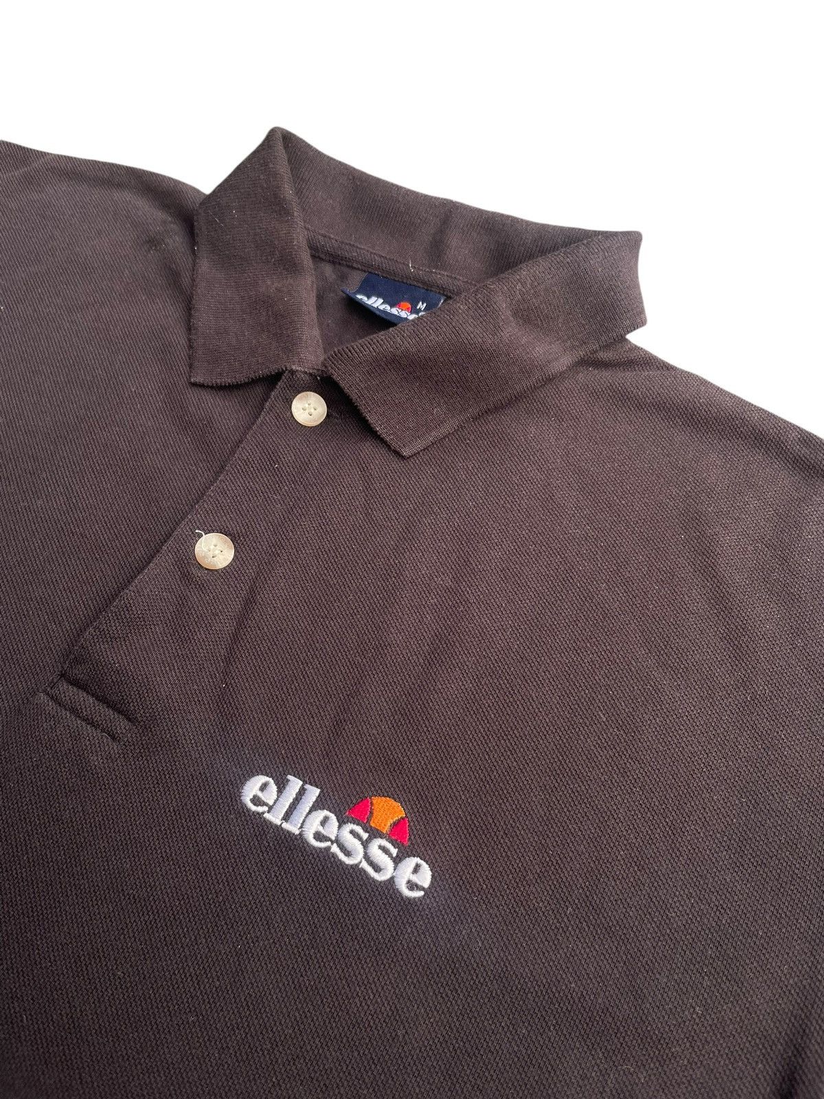 Designer × Ellesse Ellesse Polo Tshirt Long Sleeve Size US M / EU 48-50 / 2 - 3 Thumbnail
