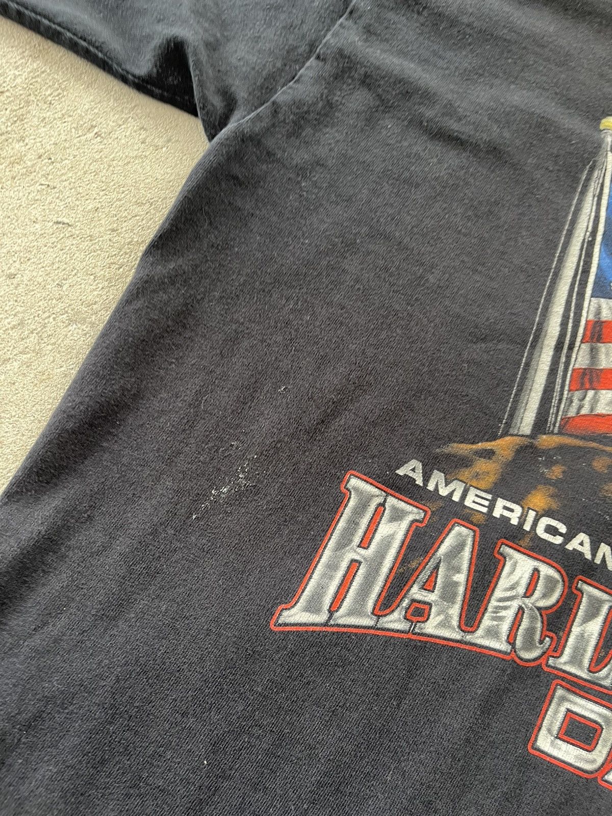 Harley Davidson Vintage Harley Davidson Graphic Black Tshirt Avantgarde Y2K Size US M / EU 48-50 / 2 - 7 Thumbnail