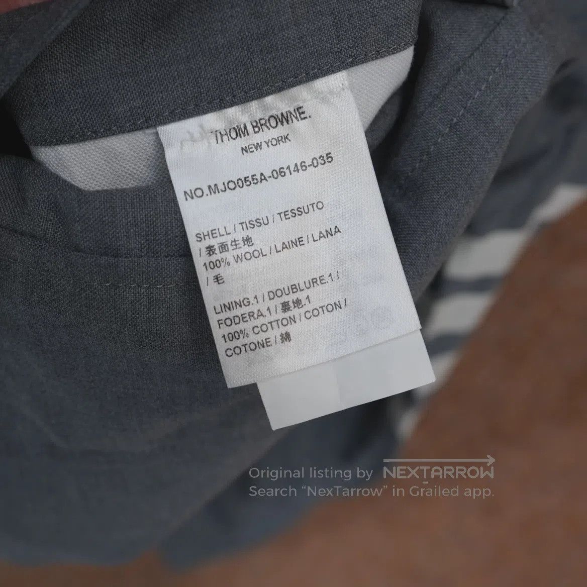 Thom Browne Thom Browne SIZE0 The Gray Series consists of four striped Size XS / US 0-2 / IT 36-38 - 5 Thumbnail