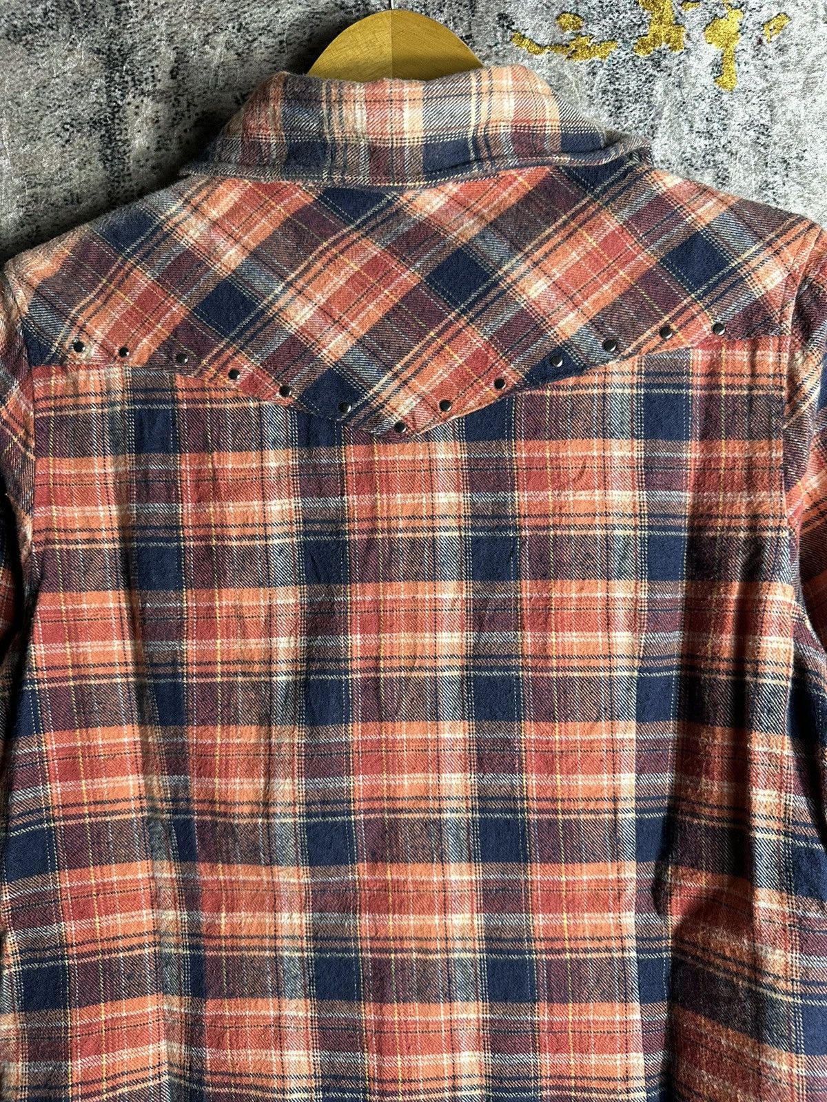 Beauty Beast UNDEFINED STUDDED VINTAGE LEE WESTERN SHIRT IFSIX LGB STYLE Size US M / EU 48-50 / 2 - 5 Thumbnail