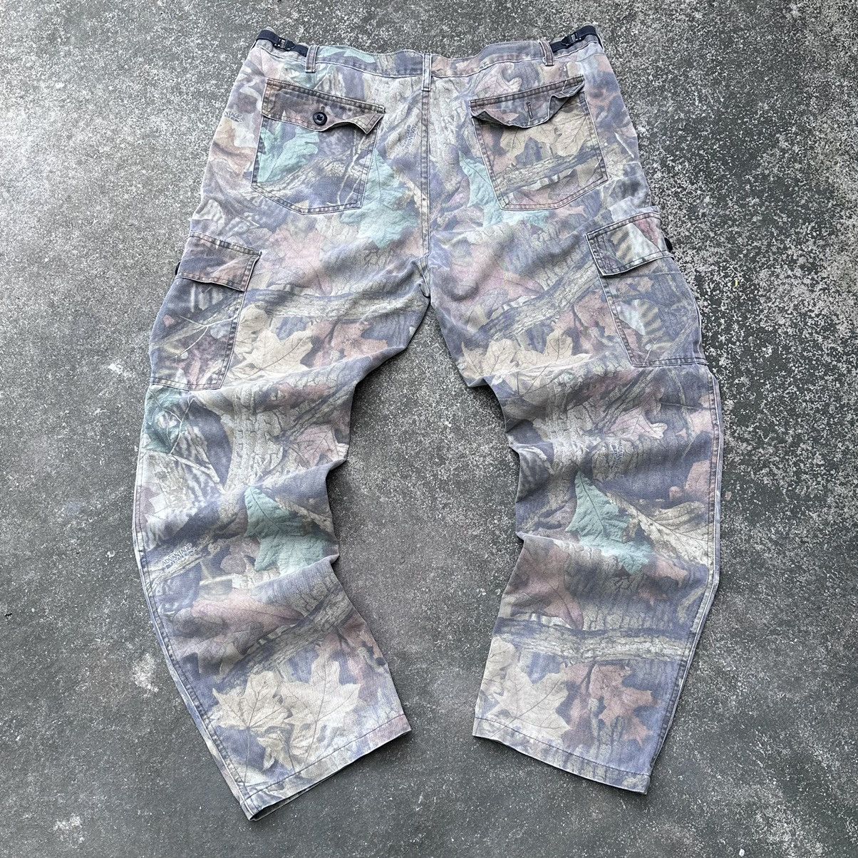 Carhartt × Realtree Crazy Vintage Y2K Faded Realtree Camo Carhartt Style Baggy Size US 41 - 5 Thumbnail