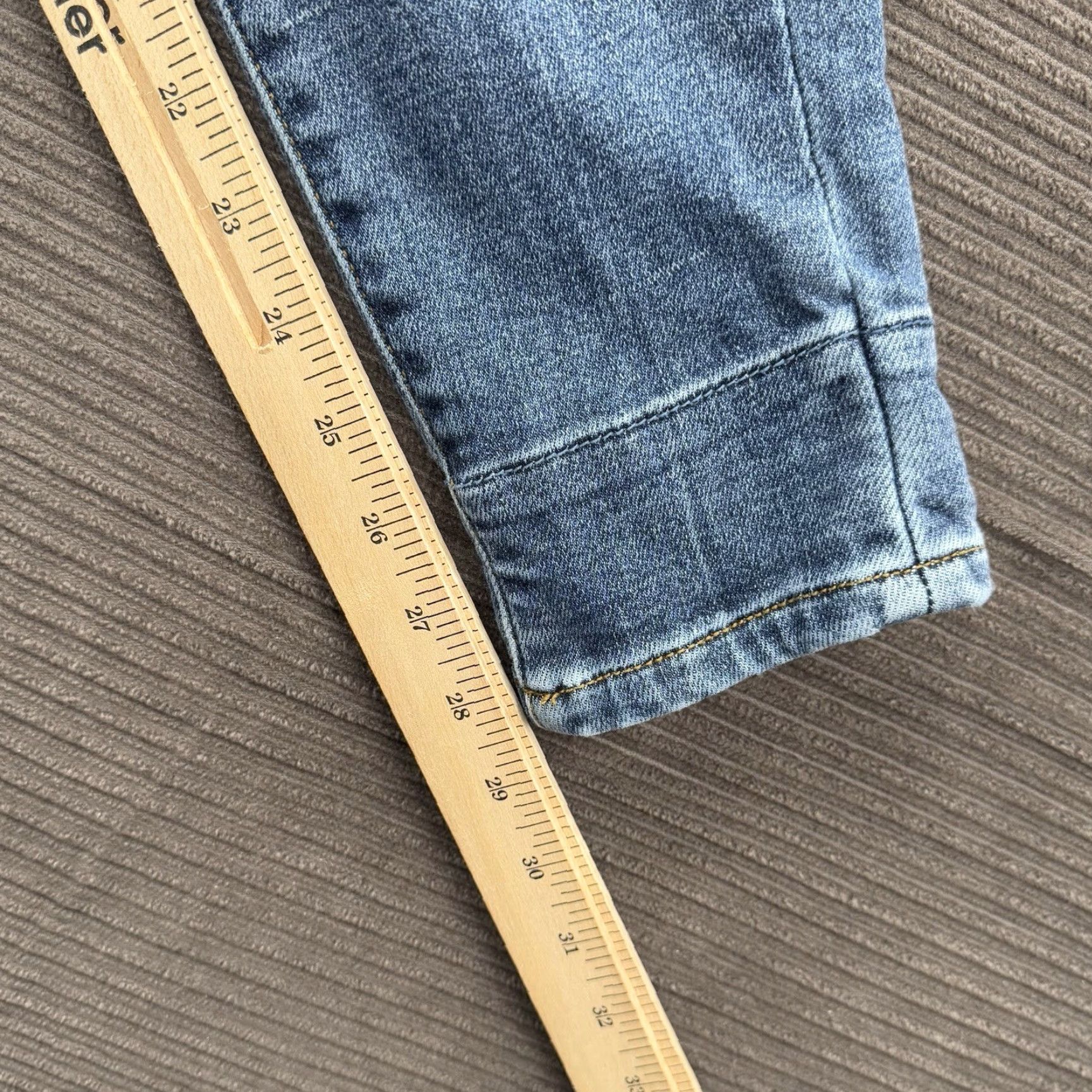Vintage Judy Blue Jeans Women 7/28 Blue Cotton Mid Rise Skinny Fit Stretch Designer Jeans Size 28" / US 6 / IT 42 - 7 Thumbnail