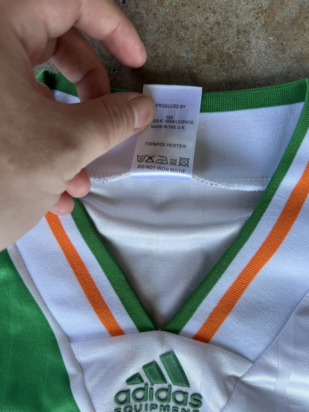 Vintage Vintage Adidas Ireland 🇮🇪 National Soccer Futbol Jersey Kit Size US L / EU 52-54 / 3 - 4 Thumbnail