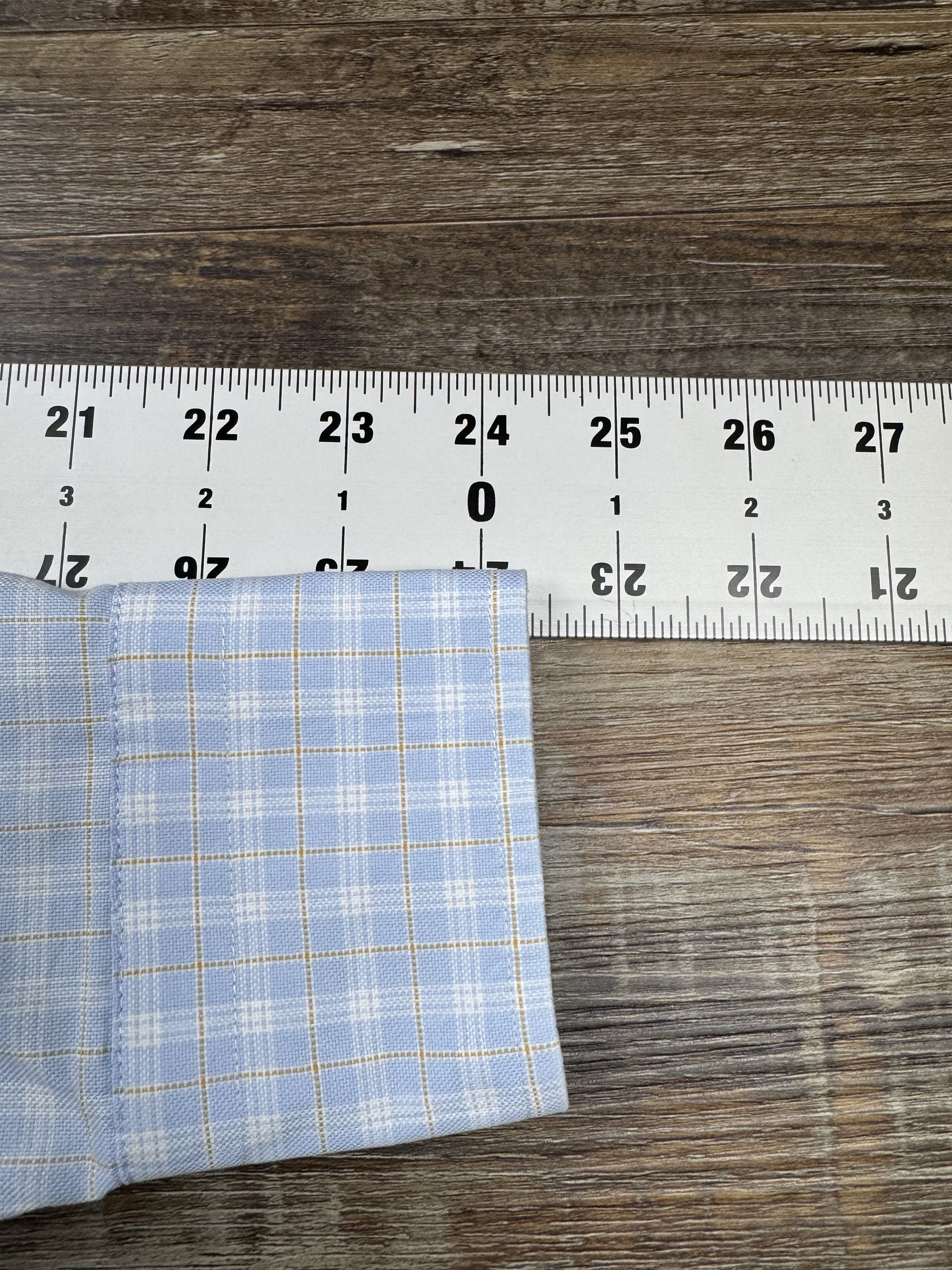 Canali Canali 15/38 Cotton Gingham Button Down Dress Shirt Luxury Size US M / EU 48-50 / 2 - 8 Thumbnail