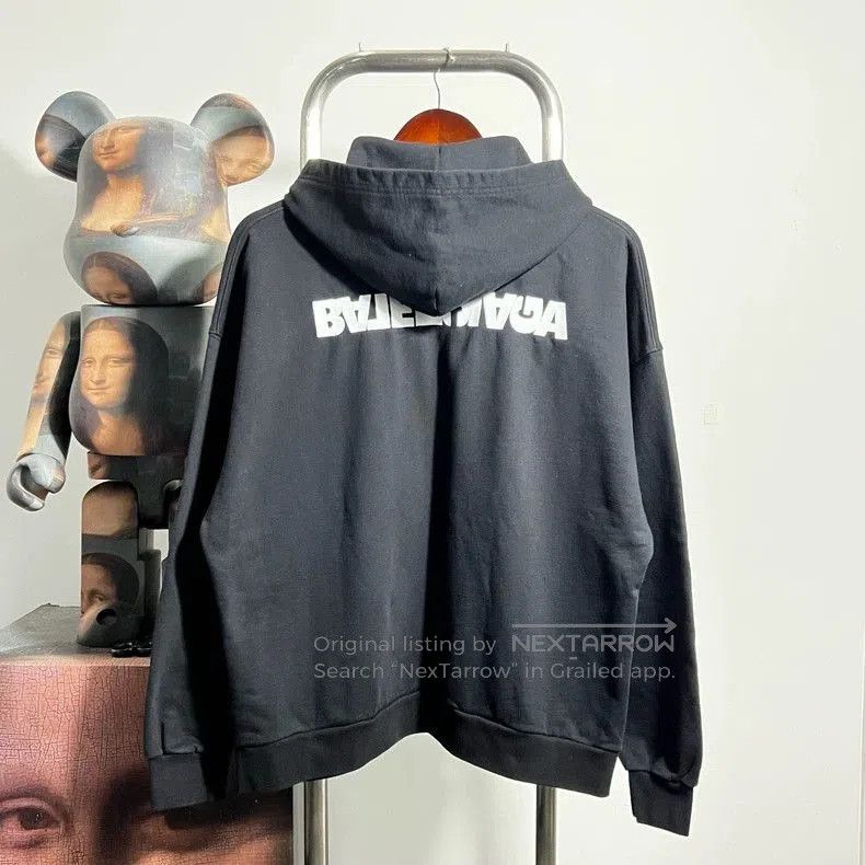 Balenciaga Balenciaga Inverted Logo Zip Jacket. Size US XS / EU 42 / 0 - 2 Thumbnail