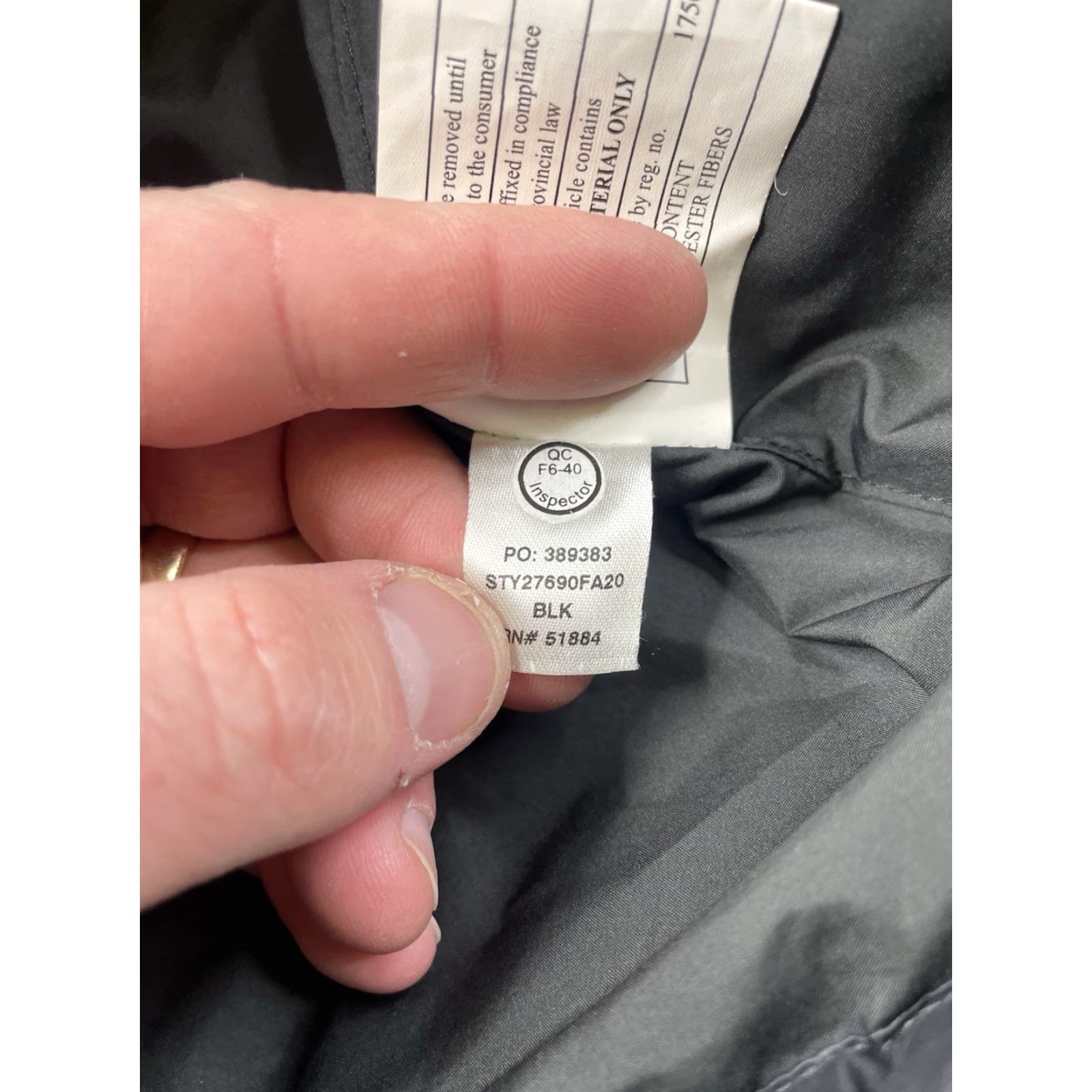 Patagonia Patagonia Puffer Jacket Womens Medium Black Quilted Insulated Coat Long Sleeve Mid-Length Zip Size M / US 6-8 / IT 42-44 - 8 Thumbnail