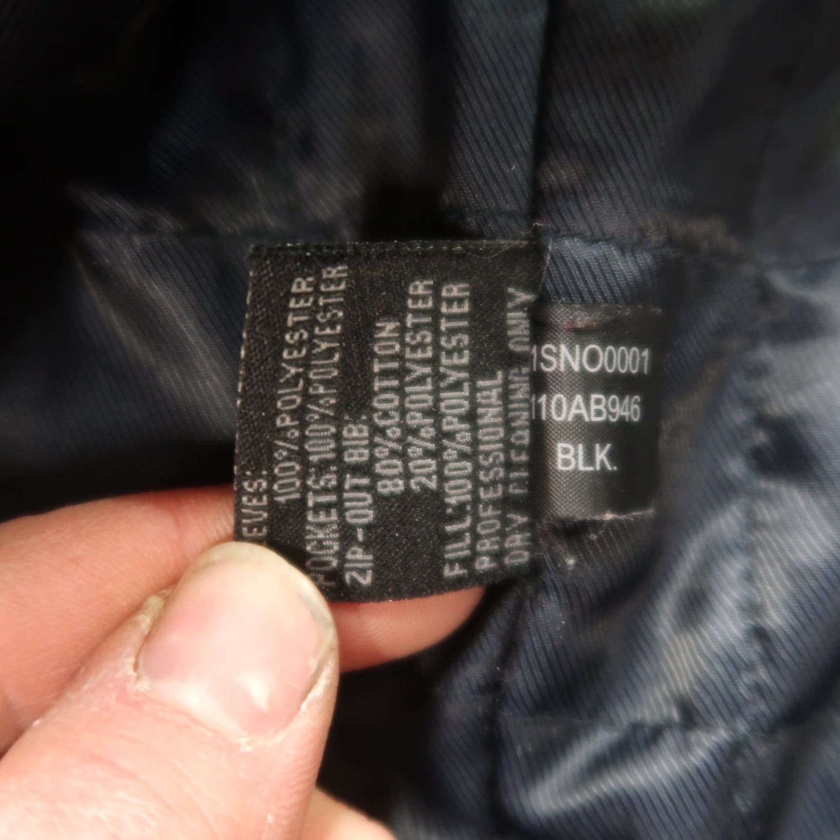 Guess VINTAGE GUESS Pea Coat Jacket Men's Large Black Full Zip Wool Insulated 90s Classic Size US L / EU 52-54 / 3 - 4 Thumbnail