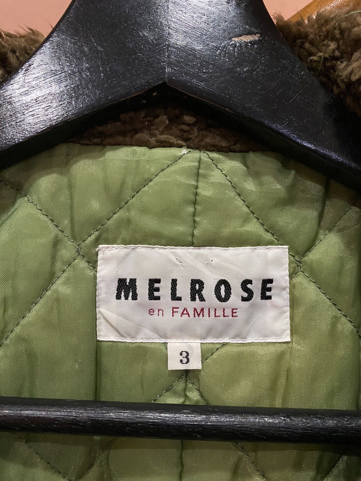 Melrose Vintage Melrose en Famille Green Corduroy Sherpa-Line Jacket Size US M / EU 48-50 / 2 - 7 Thumbnail