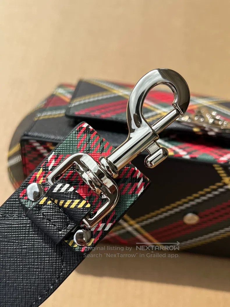 Vivienne Westwood Vivienne Westwood size os Black and Red Plaid Hazel Underar Size ONE SIZE - 6 Thumbnail