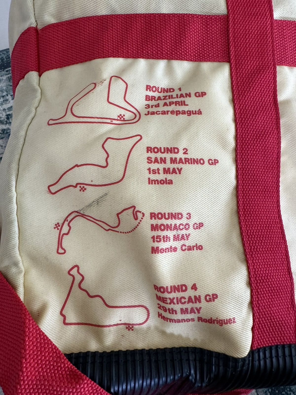 Formula 1 × Honda × Marlboro 1988 FIA F-1 WORLD CHAMPIONSHIP HONDA MARLBORO MCLAREN BAG Size ONE SIZE - 6 Thumbnail
