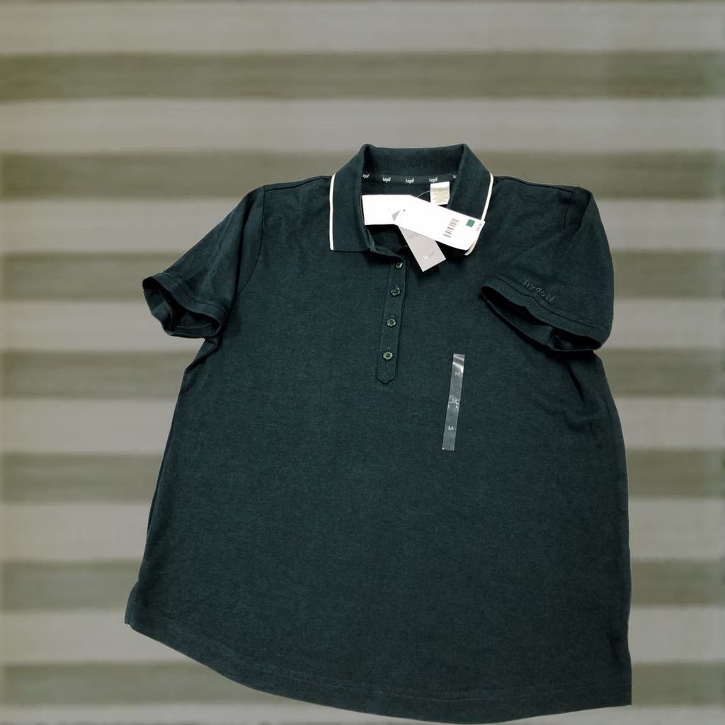 Liz Claiborne NWT Liz Claiborne Golf Polo Shirt Womens M Green Collared Short Sleeve Top New Size M / US 6-8 / IT 42-44 - 1 Thumbnail