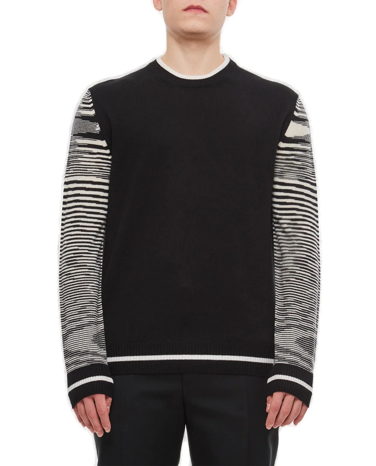 Missoni o1y0225 Crewneck Cashmere Blend Sweater in Multicolor Size US S / EU 44-46 / 1 - 1 Thumbnail