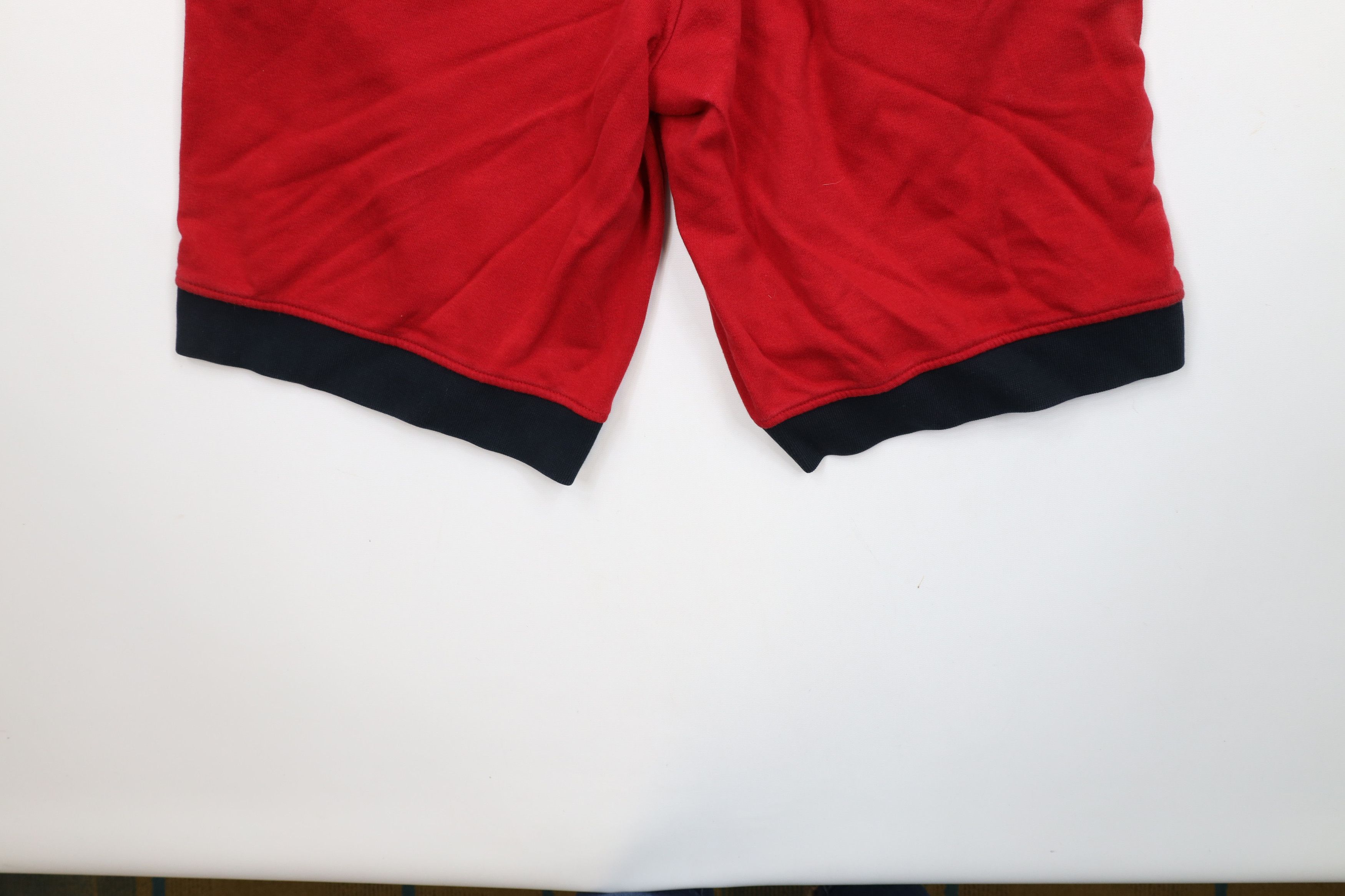Nike × Vintage Vintage Nike Air Jordan French Terry Sweatpants Shorts Red Size US 32 / EU 48 - 12 Thumbnail