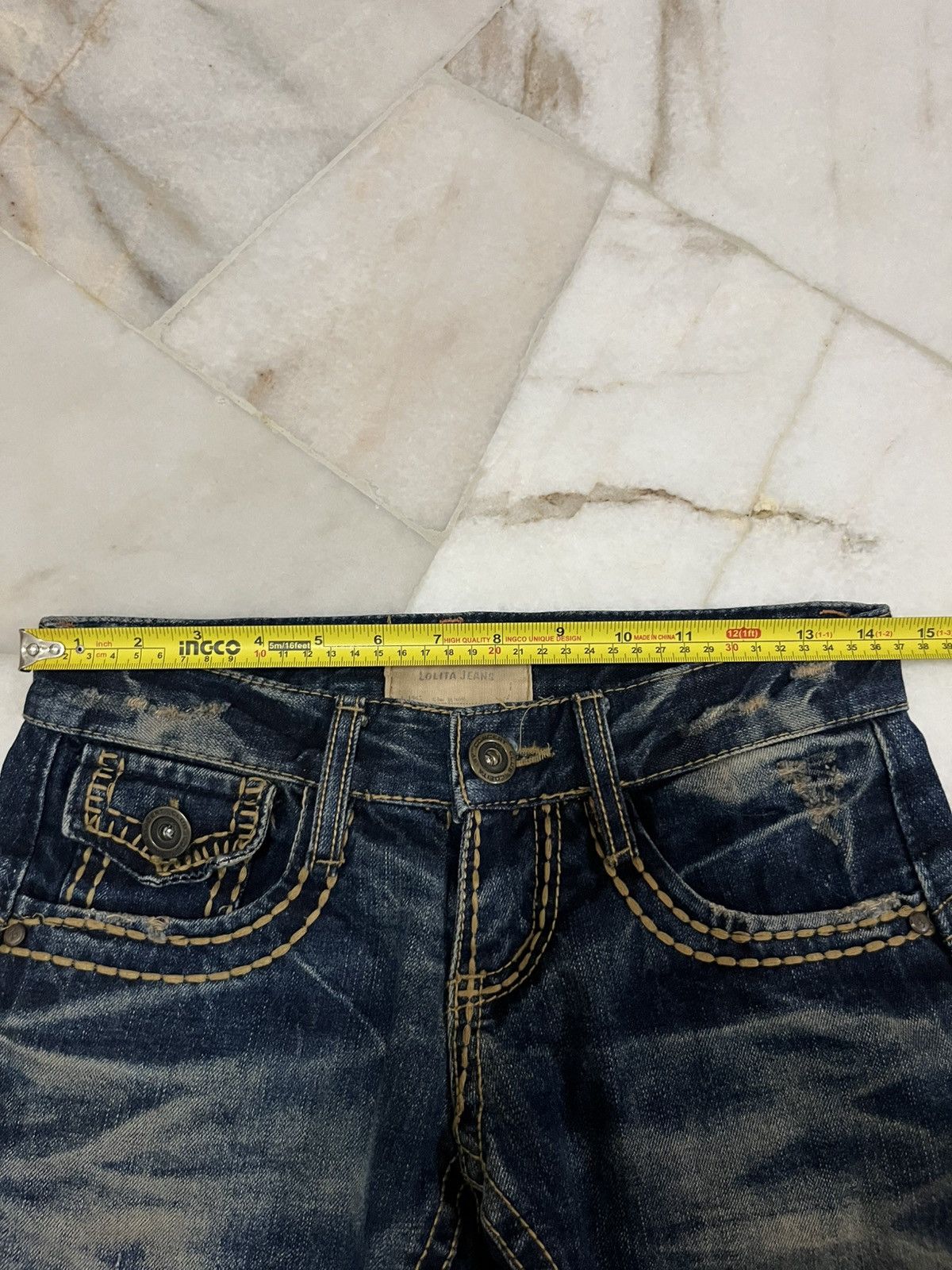 Japanese Brand Yoshitomo Nara Lolita jeans denim Size 29" - 22 Thumbnail