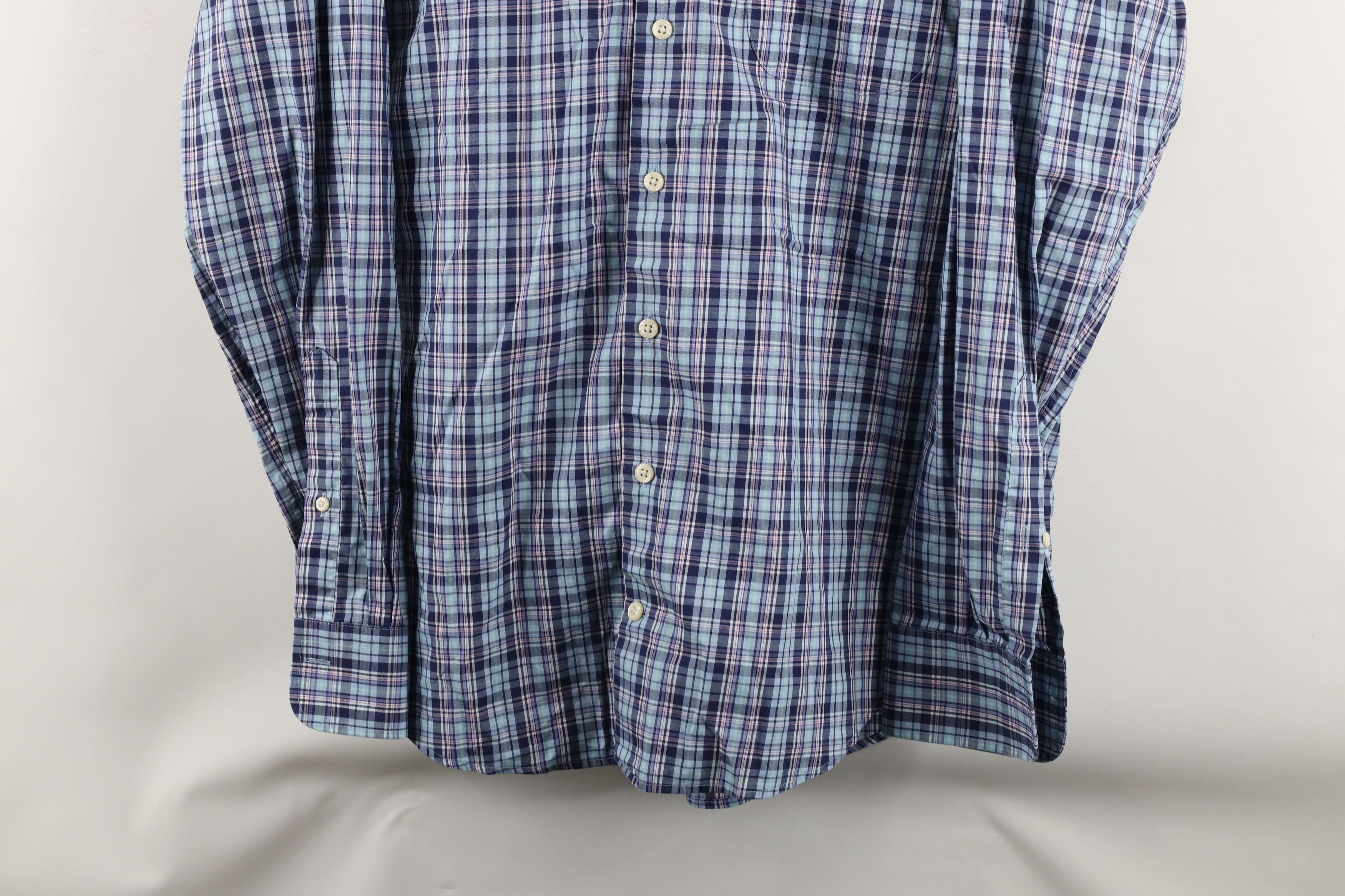 Peter Millar × Vintage Peter Millar Crown Ease Long Sleeve Collared Button Shirt Size US L / EU 52-54 / 3 - 3 Thumbnail