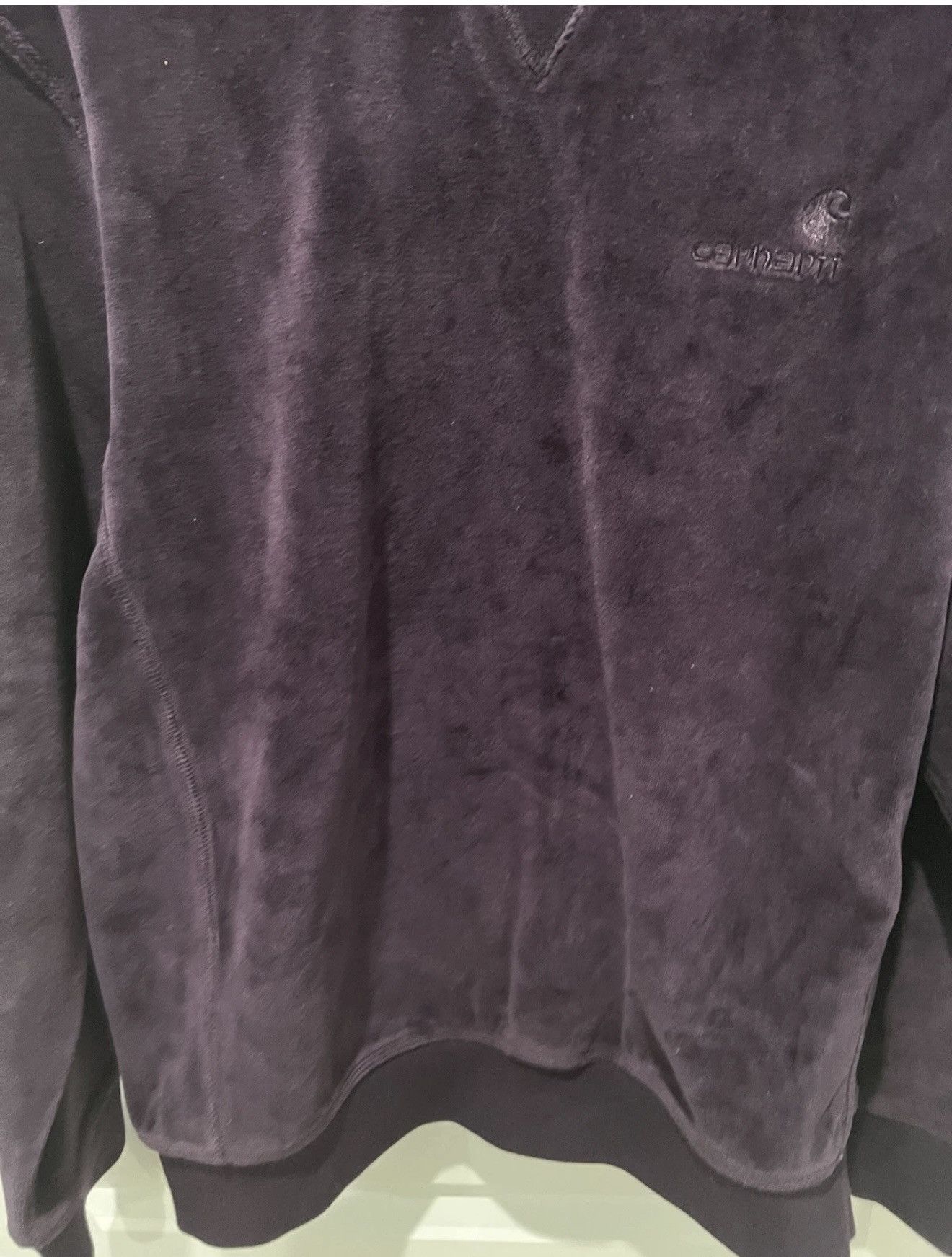 Carhartt Wip Carhartt WIP United Script Velvet Purple Crewneck Sweater Size US M / EU 48-50 / 2 - 4 Thumbnail
