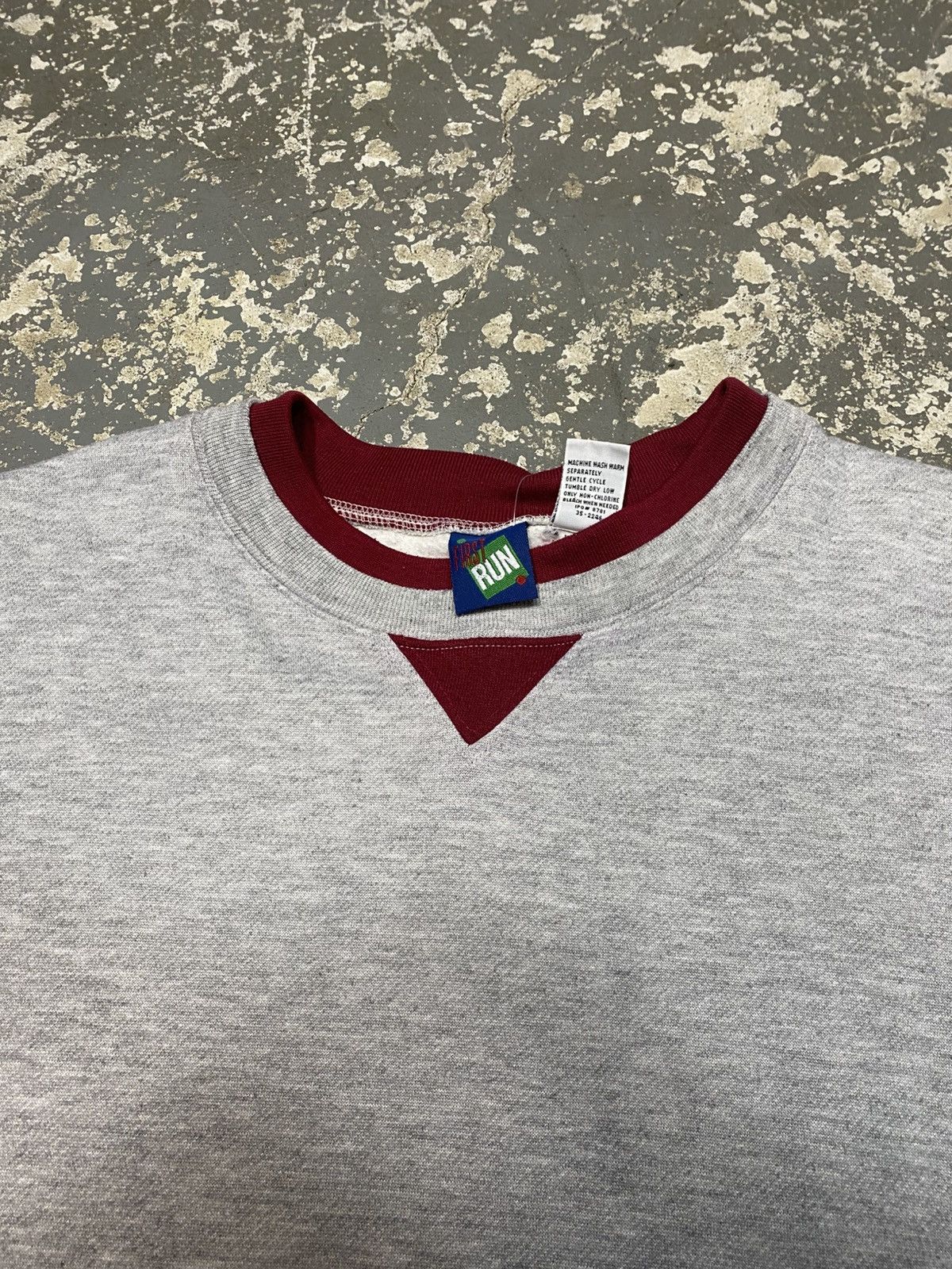 Vintage Vintage First Run Blank Stripe Pullover Crewneck Sweatshirt Size US XL / EU 56 / 4 - 3 Thumbnail