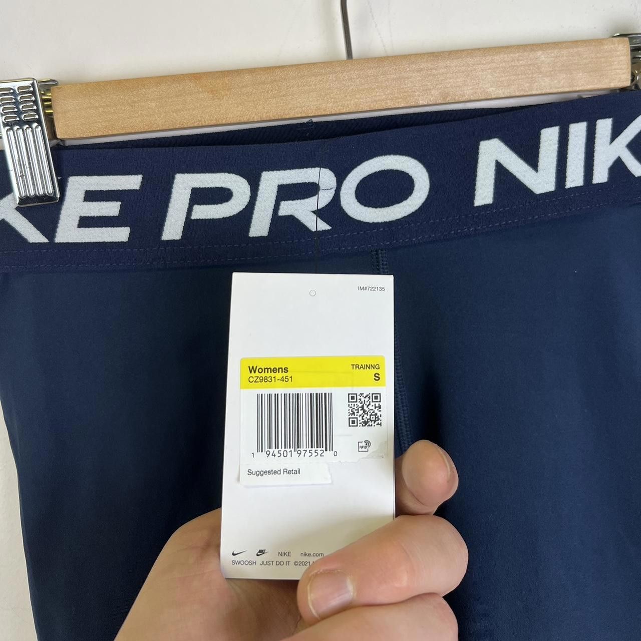 Nike Nike Pro Dri-FIT Women's Performance Shorts - New with Tags Size 28" / US 6 / IT 42 - 5 Thumbnail