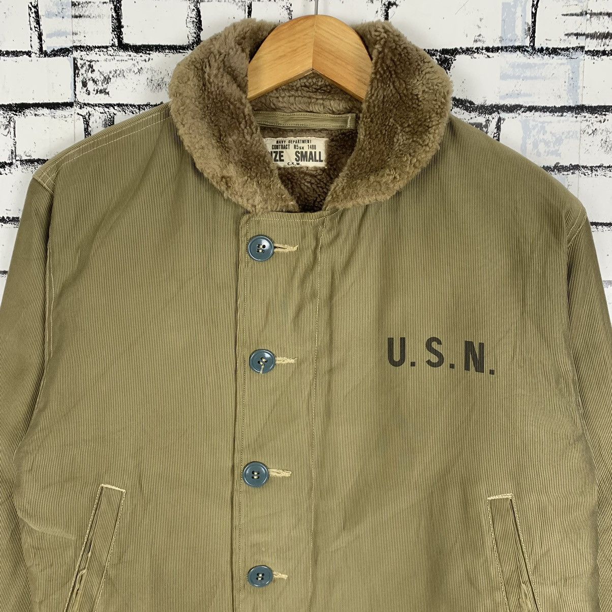Vintage Vintage USN Deck Jacket Size US S / EU 44-46 / 1 - 2 Thumbnail