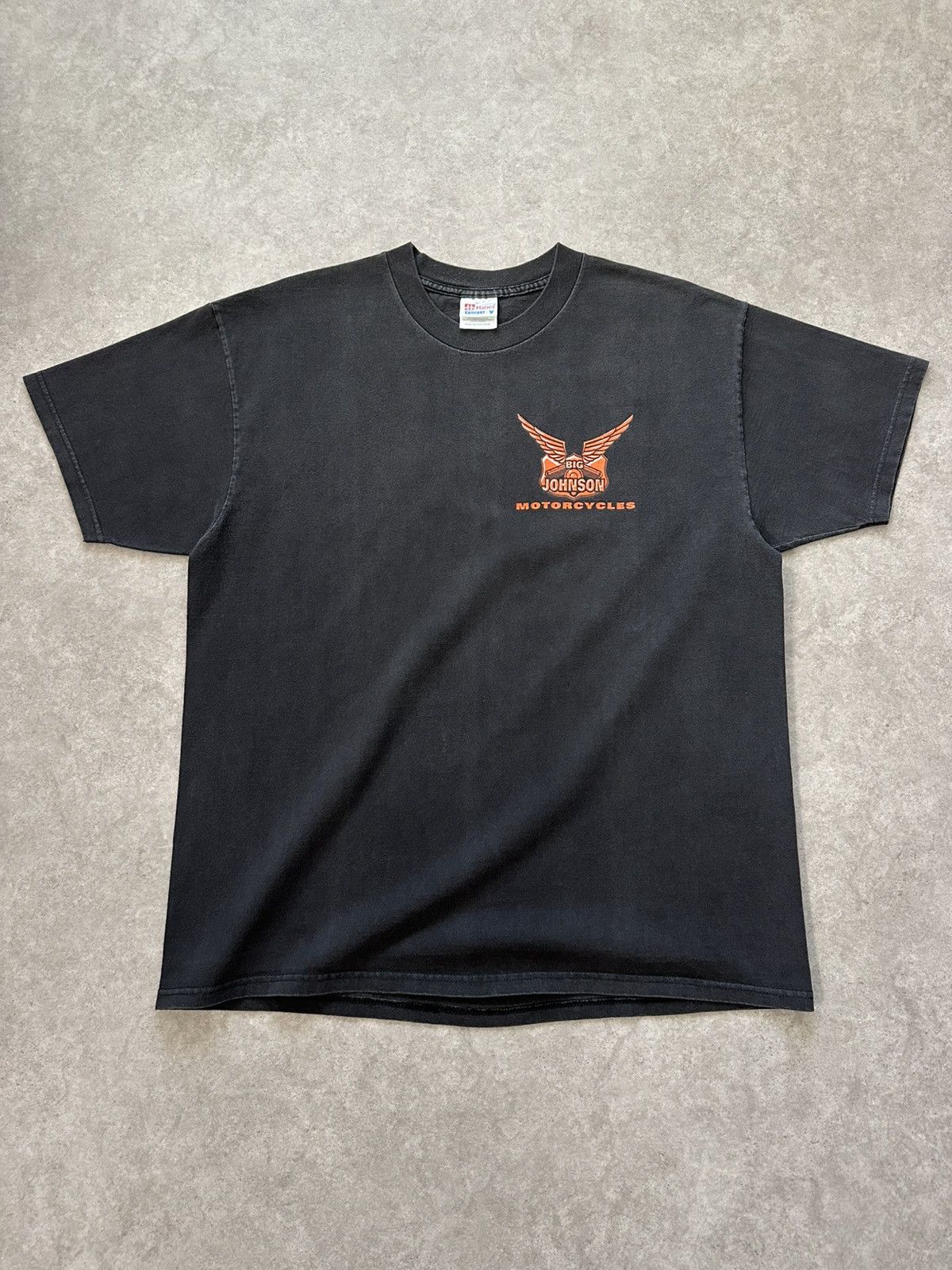 Vintage Big Johnson Shirt The Bitch Fell Off 90s Faded Biker Tee Size US XL / EU 56 / 4 - 10 Thumbnail