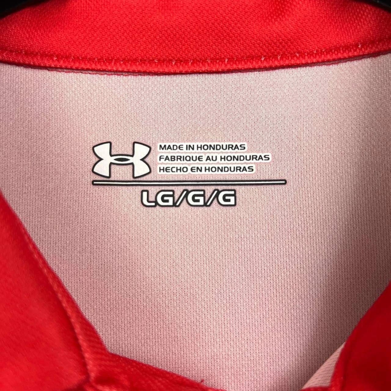 Under Armour Wisconsin Badgers Polo Shirt Men Under Armour Short Sleeve L Size US L / EU 52-54 / 3 - 6 Thumbnail