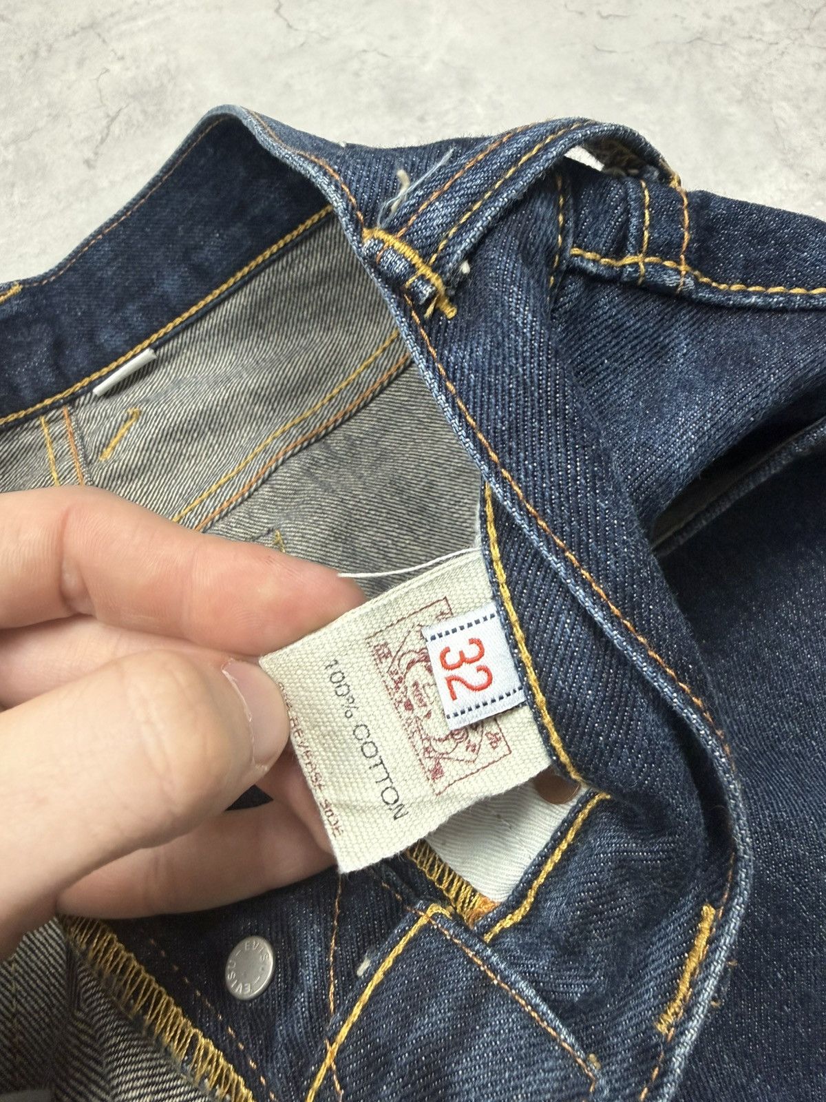 Evisu Evisu Vintage Big Logo Jeans Size US 32 / EU 48 - 14 Thumbnail