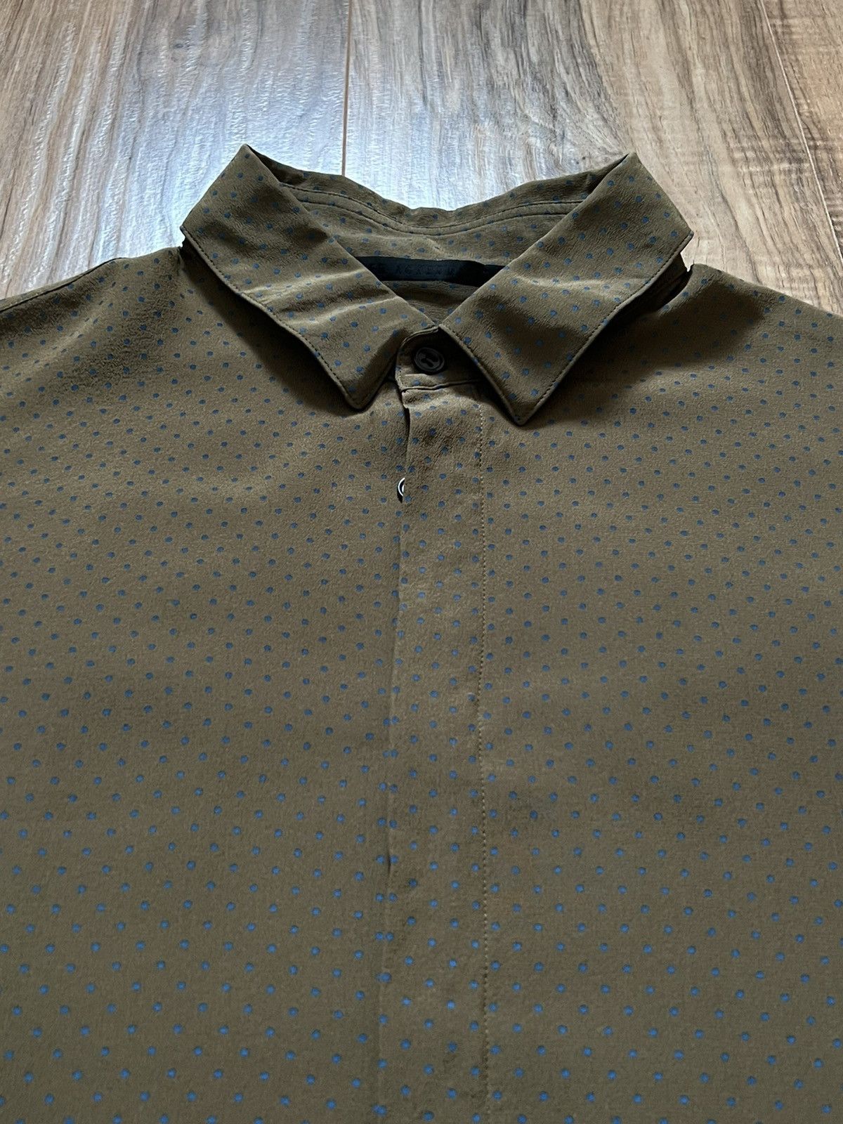 Haider Ackermann Haider Ackermann Polka Dot Silk Shirt Size US M / EU 48-50 / 2 - 2 Thumbnail
