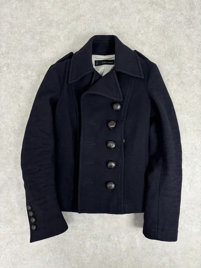 Dsquared2 AW2009 Dsquared2 Dark Classy Caban Wool Coat Size S / US 4 / IT 40 - 10 Thumbnail
