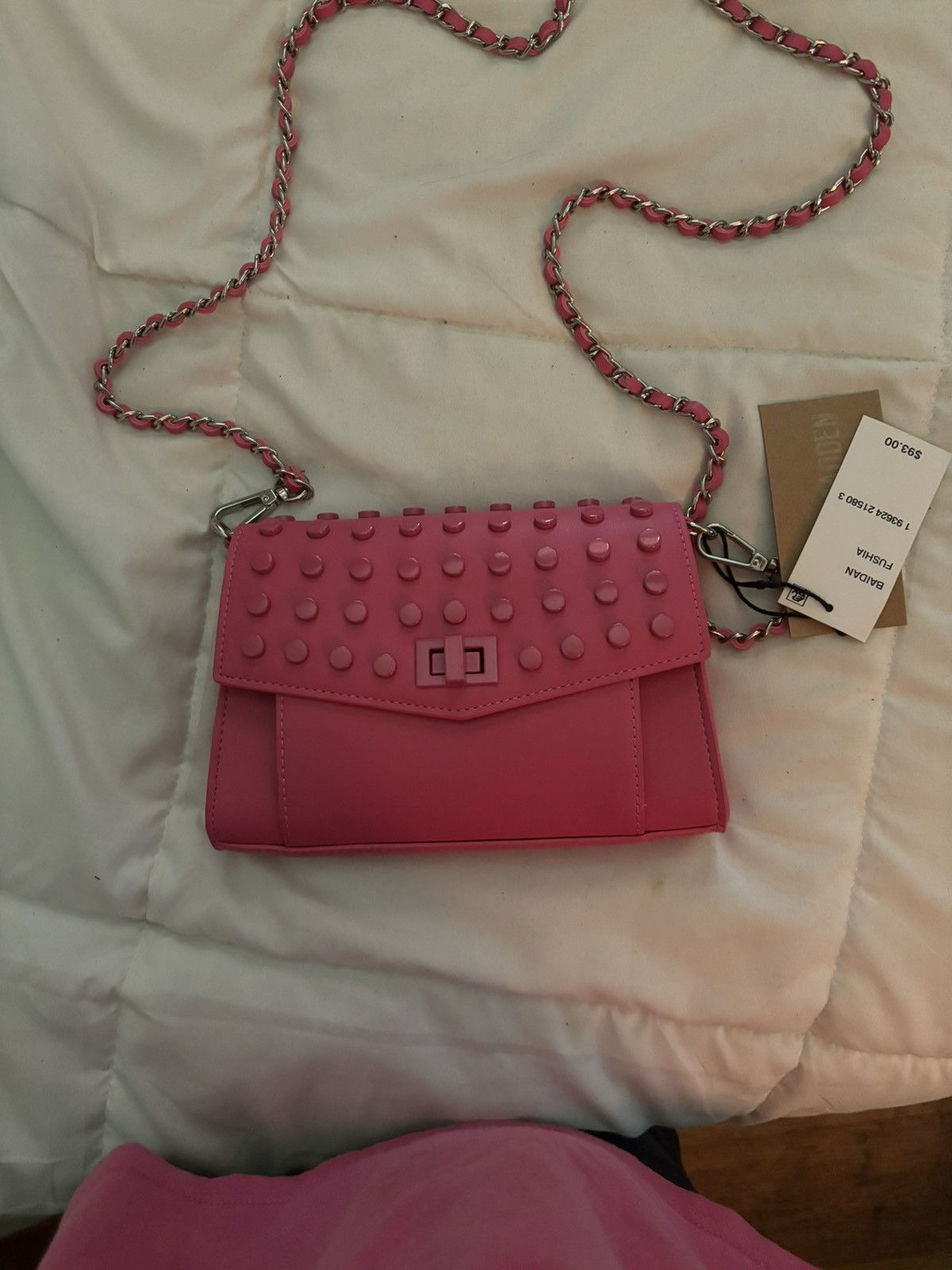 Steve Madden Brand New With Tags Steve Madden Baidan Pink Crossbody Bag Size ONE SIZE - 2 Thumbnail