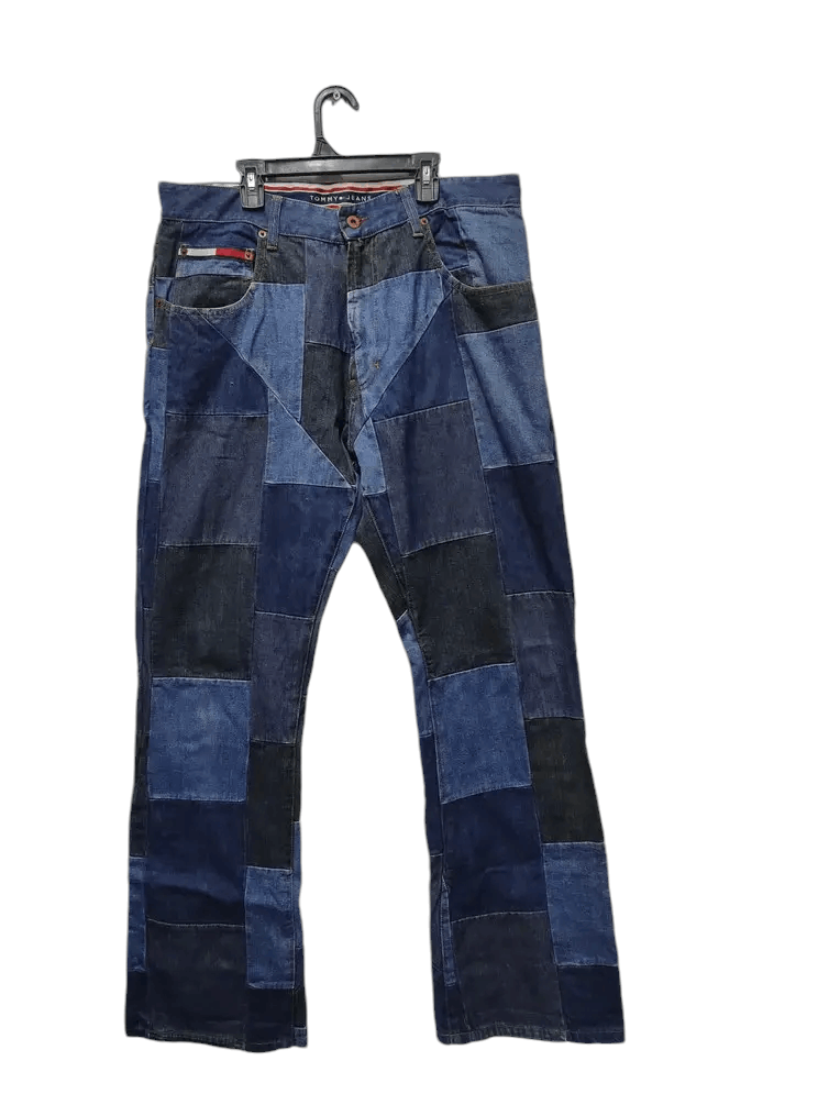 Tommy Hilfiger × Vintage Tommy Hilfiger patches denim jeans Size US 34 / EU 50 - 1 Thumbnail