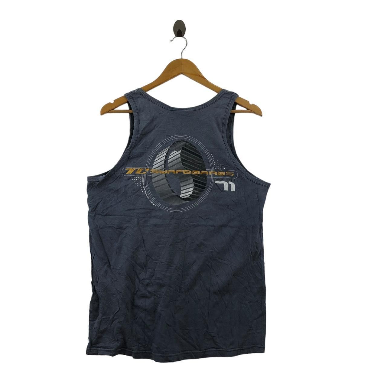 Vintage Vintage TOWN & COUNTRY T&C Surfboards Tank Top Tee Shirt Size US L / EU 52-54 / 3 - 1 Thumbnail