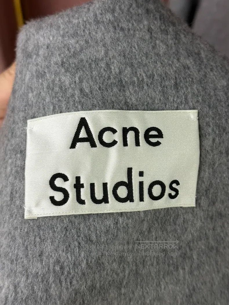 Acne Studios Acne Studios Gray Wool Coat Size US M / EU 48-50 / 2 - 5 Thumbnail