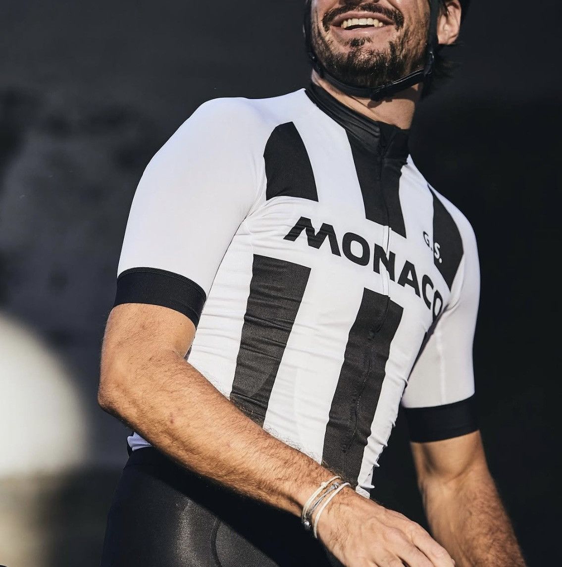Monaco Velo Club La Striscia Cycling Bib Shorts + Jersey Top