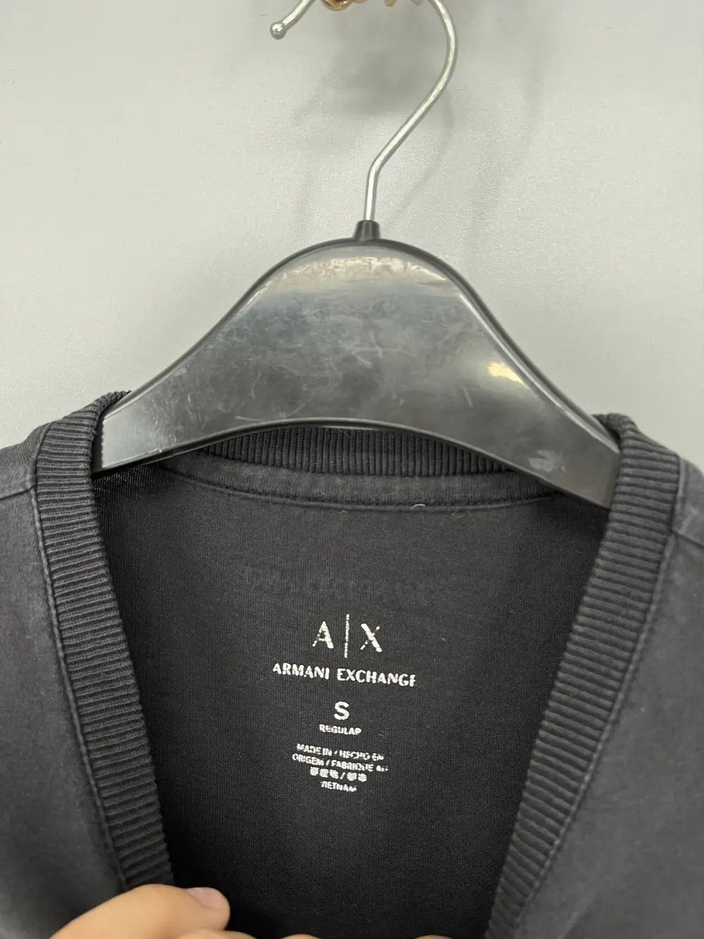Armani Vintage Y2K Armani Exchange full Graphic Tee Streetwear Size US S / EU 44-46 / 1 - 6 Thumbnail