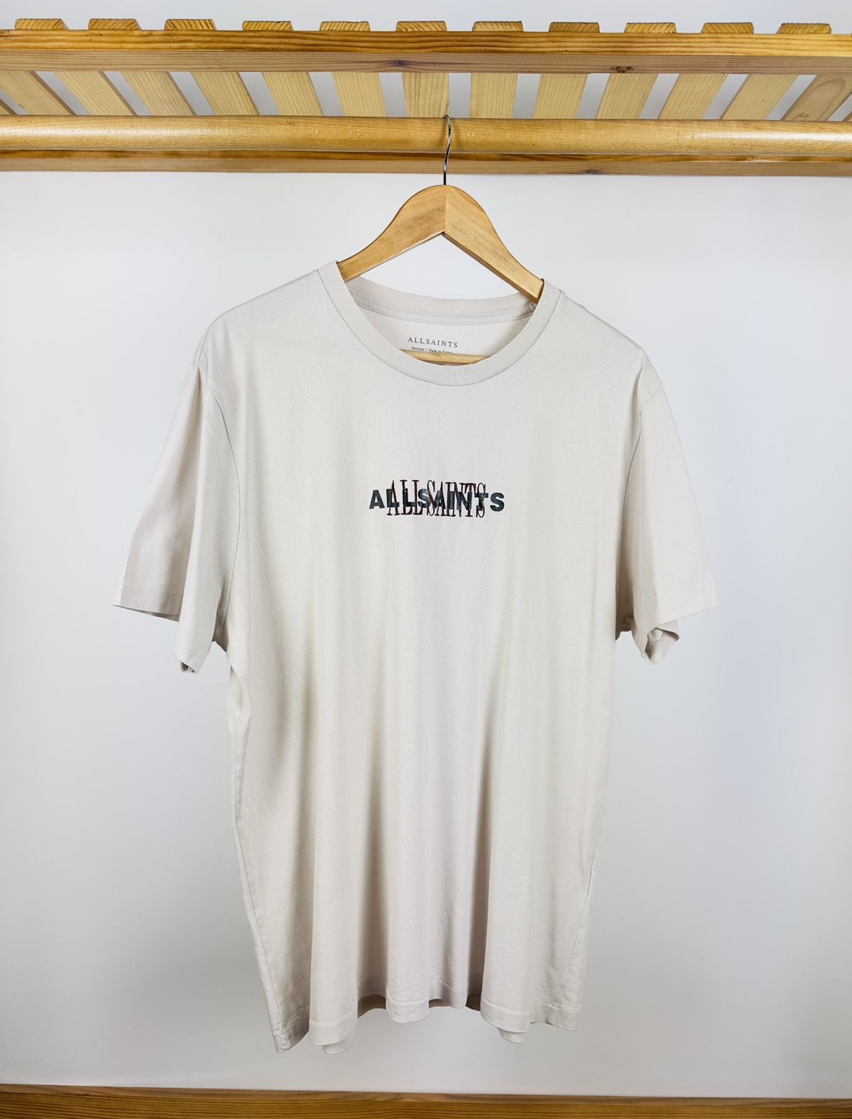 Allsaints Allsaints Big Logo Crew T-Shirt Size M Size US M / EU 48-50 / 2 - 1 Thumbnail