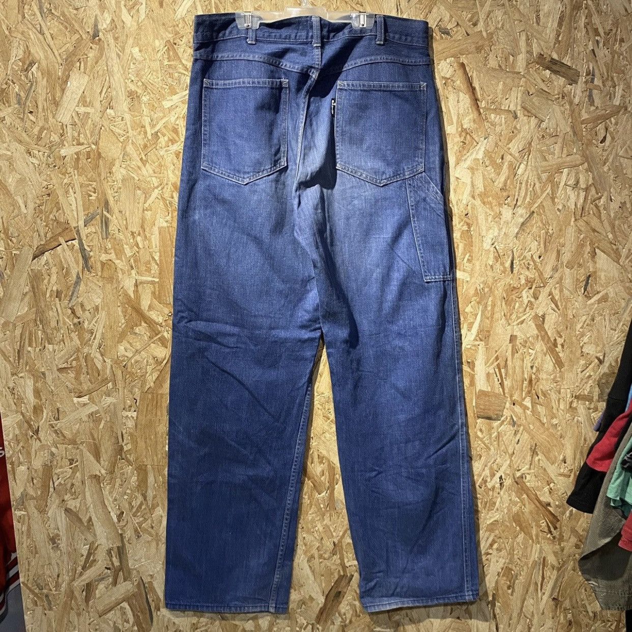 Blue Blue Japan Japanese BLUE BLUE HR Market Carpenter Denim Jeans Size US 34 / EU 50 - 2 Thumbnail