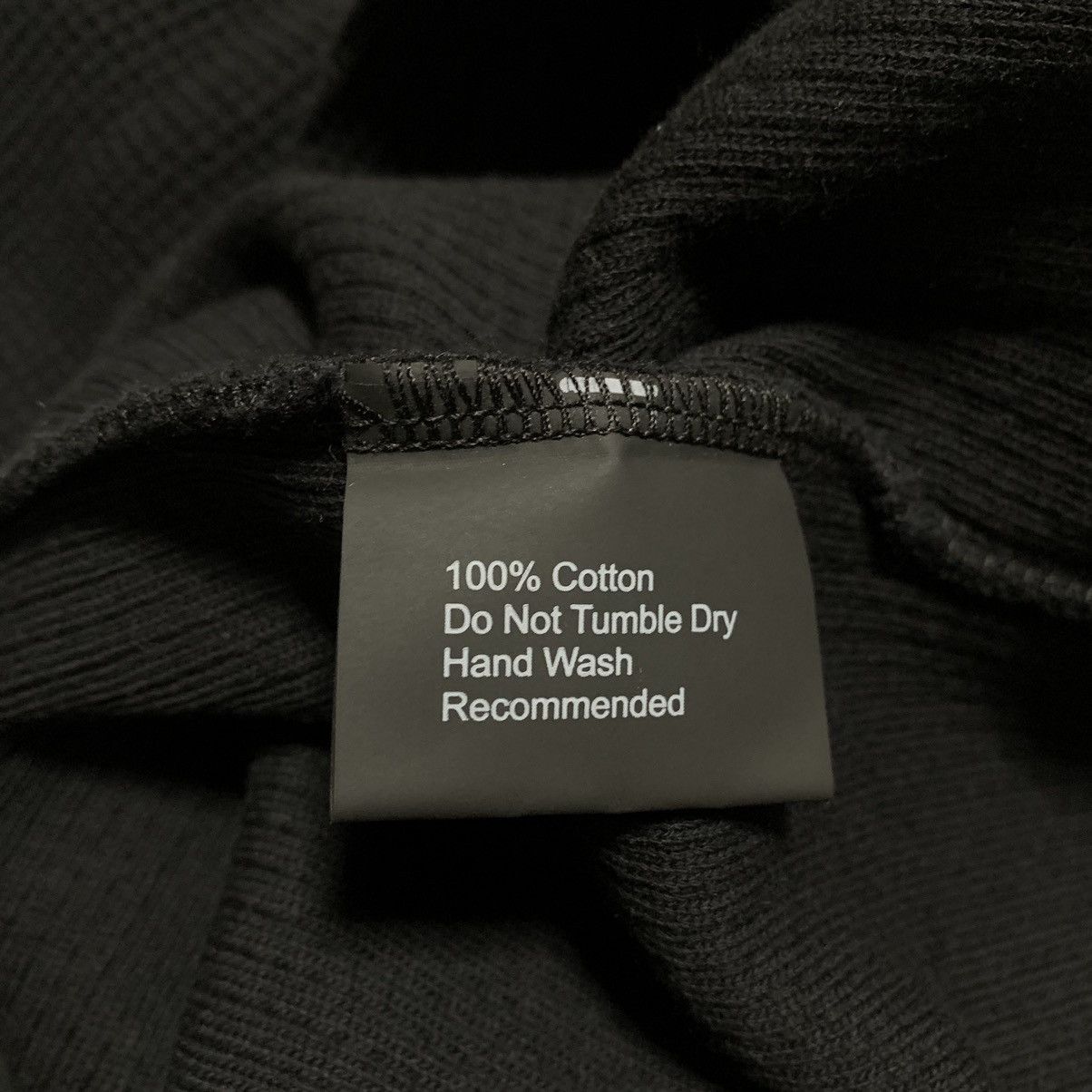 Represent Clo. Represent Small Waffle Blanks Jet Black Tee Size US S / EU 44-46 / 1 - 6 Thumbnail