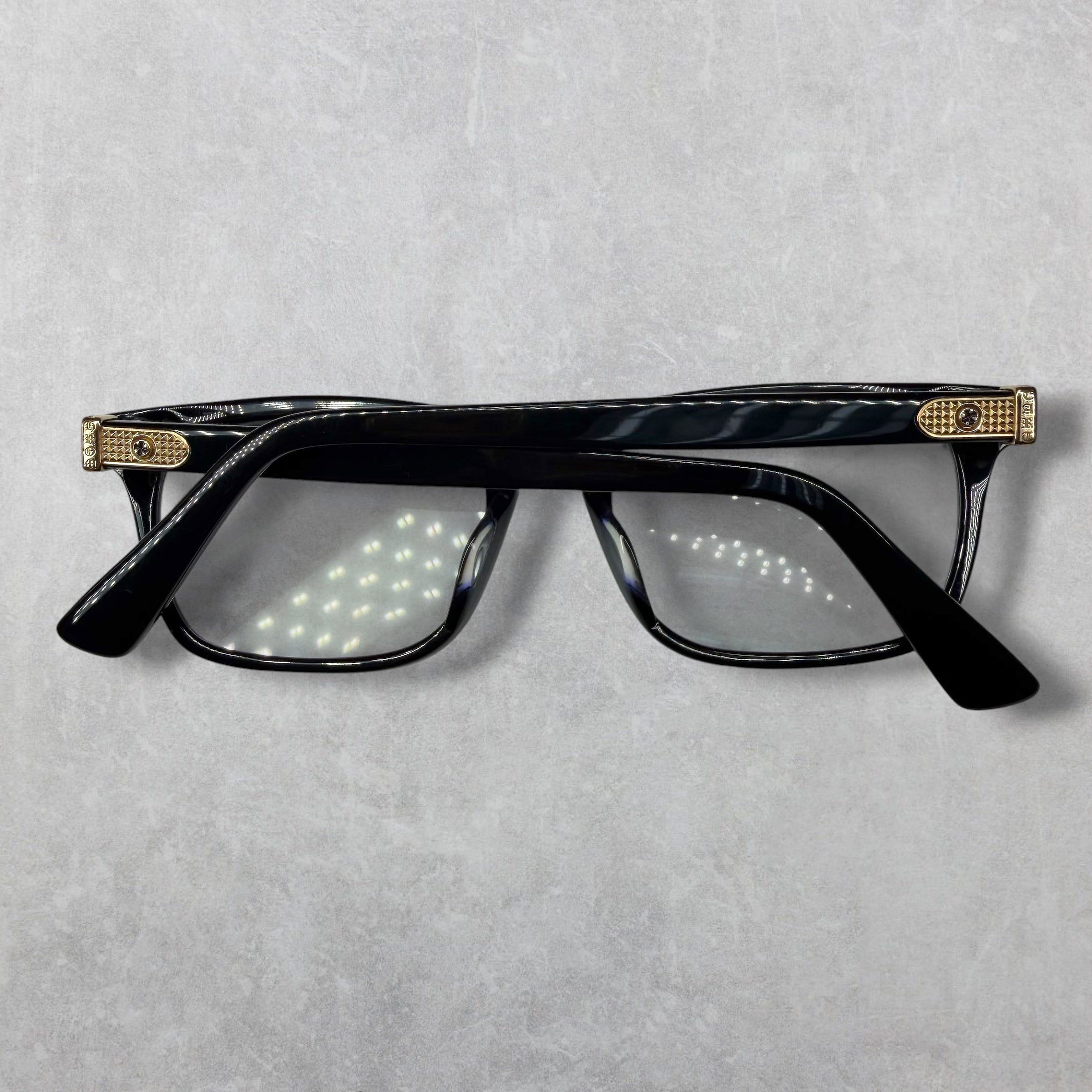 Chrome Hearts Chrome Hearts Beau Ner Gold Glasses Size ONE SIZE - 5 Thumbnail